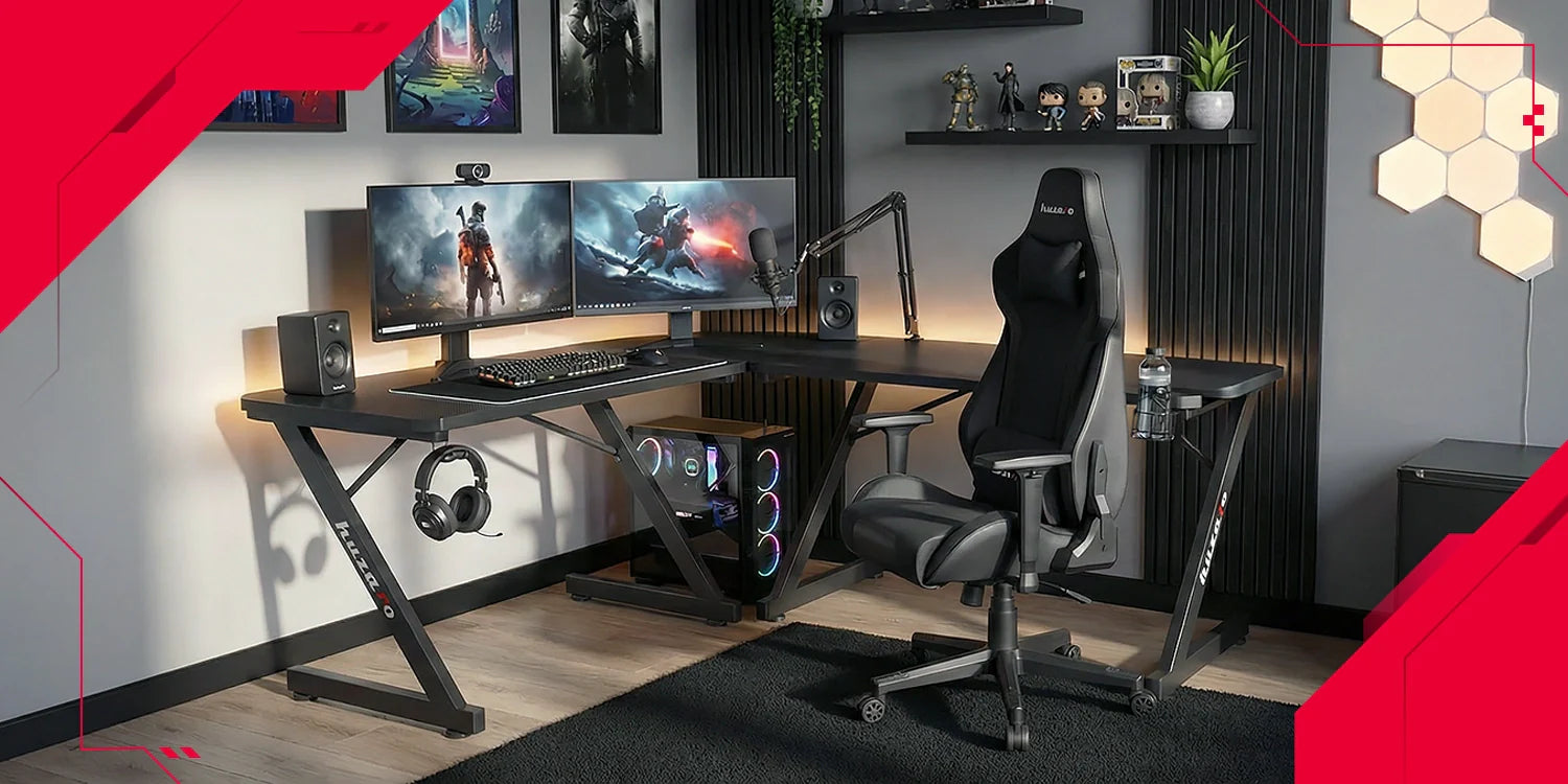 Stanowisko gamingowe - co zawiera? Przewodnik po meblach i akcesoriach