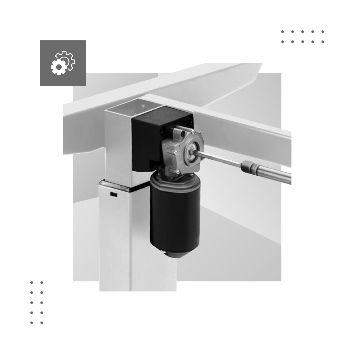 Elektrický stůl Mark Adler Xeno 2.0, bílý 