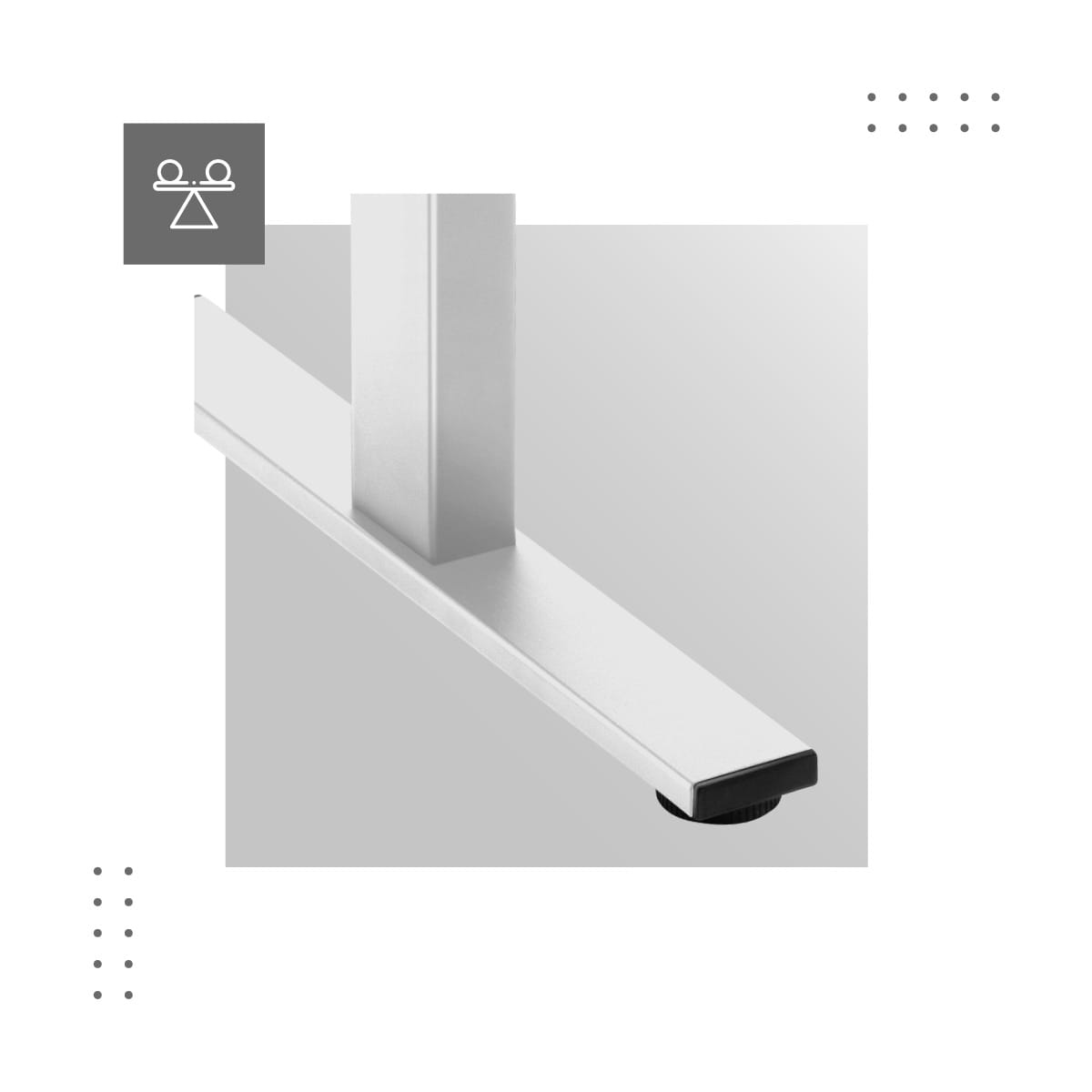 Elektrický stůl Mark Adler Xeno 2.0, bílý 