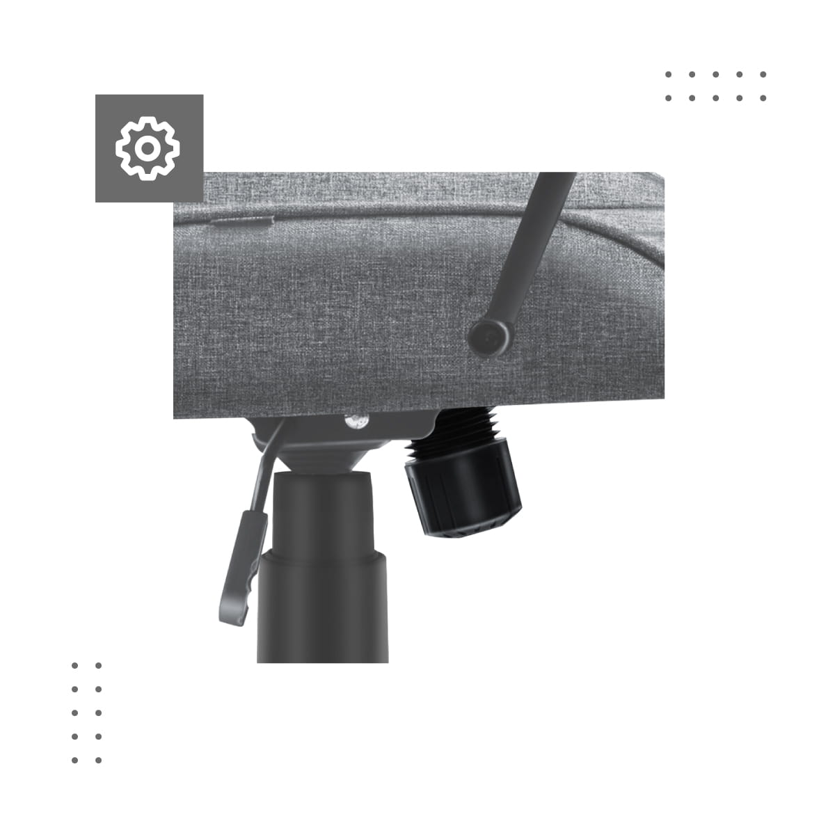 Kancelářská židle Mark Adler Boss 4.2 šedá 