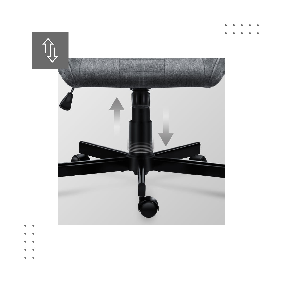 Kancelářská židle Mark Adler Boss 4.2 šedá 