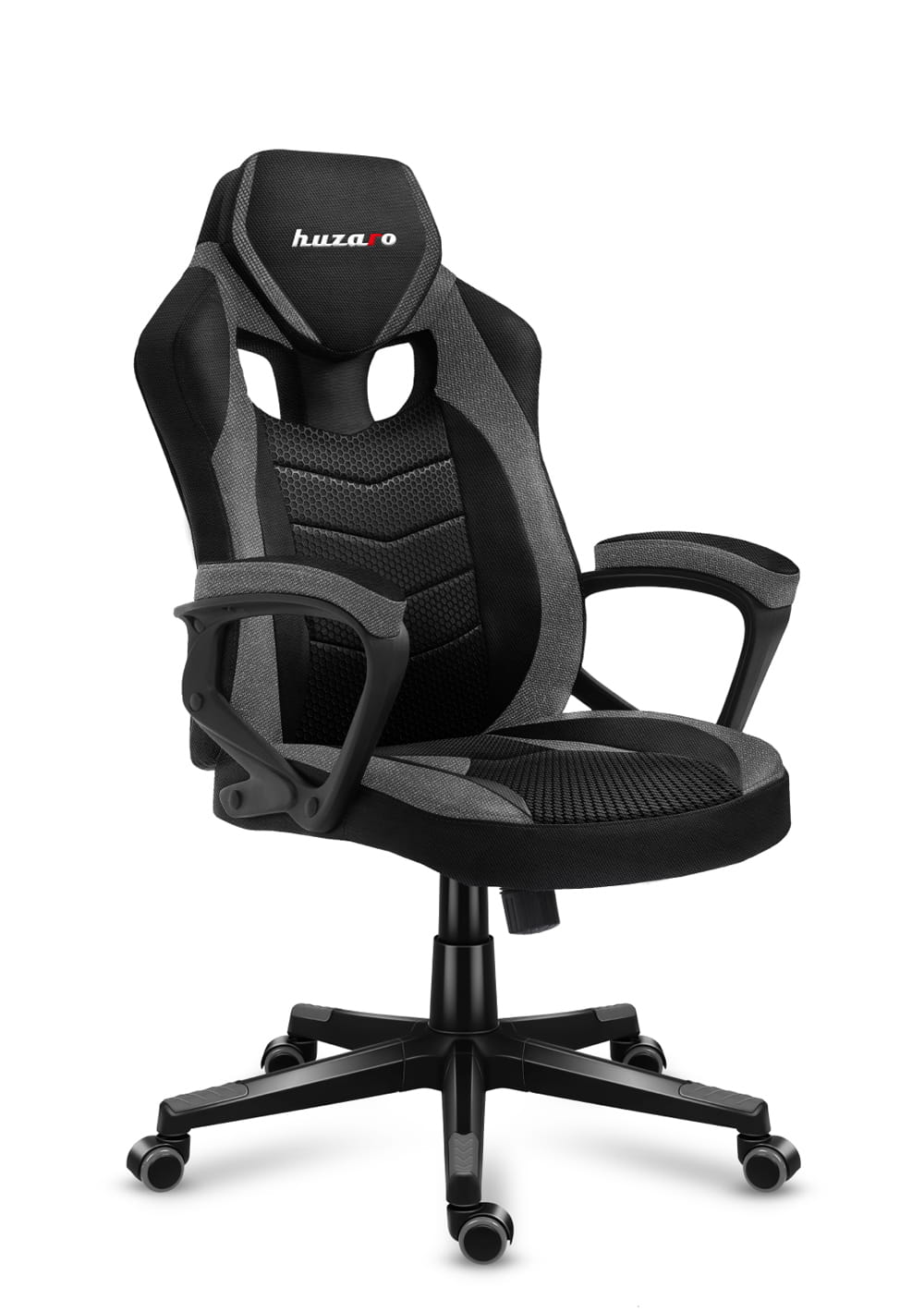 Herní židle Huzaro FORCE 2.5 šedá síťovina 