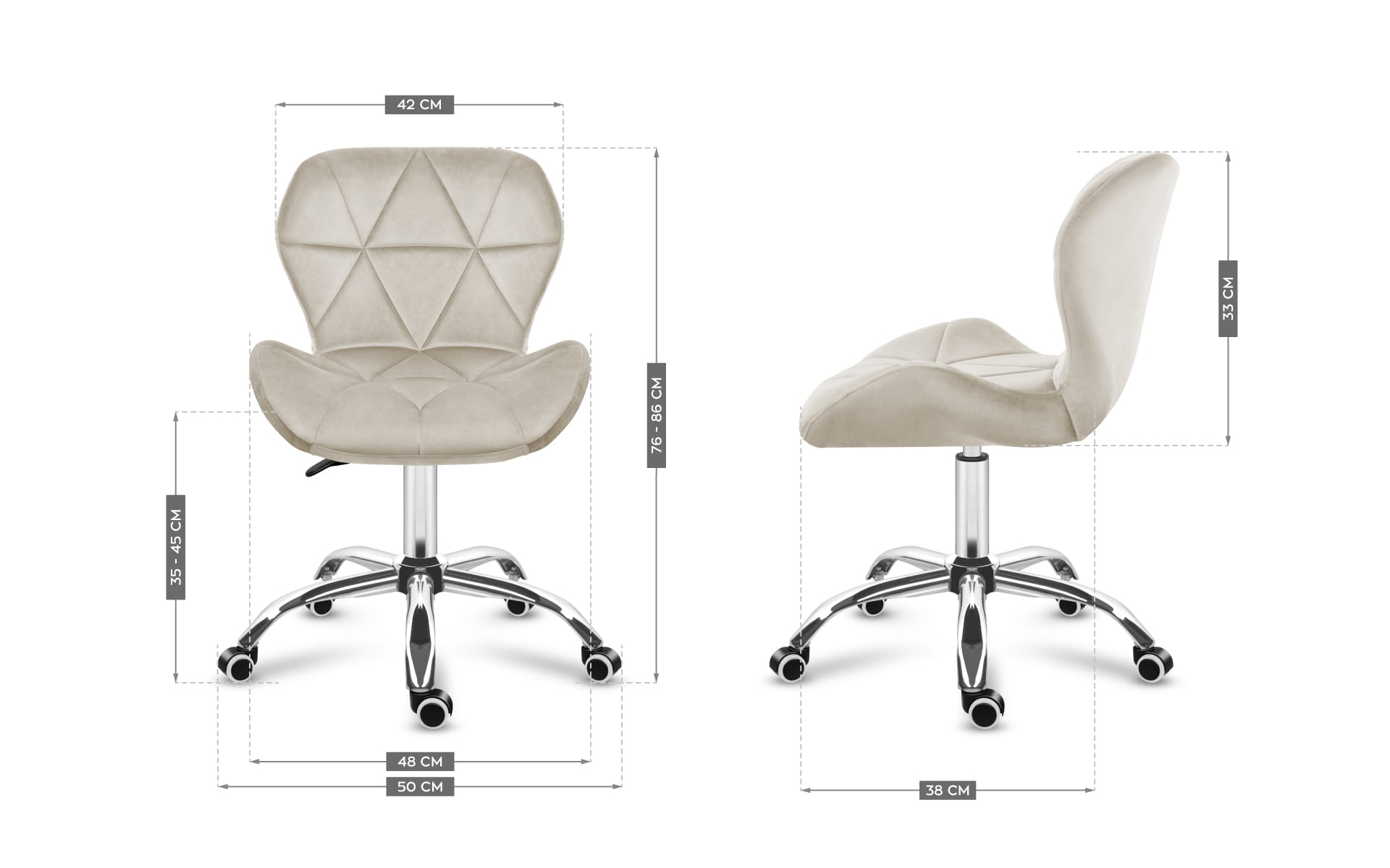 Kancelářská židle Mark Adler Future 3.0 béžová 