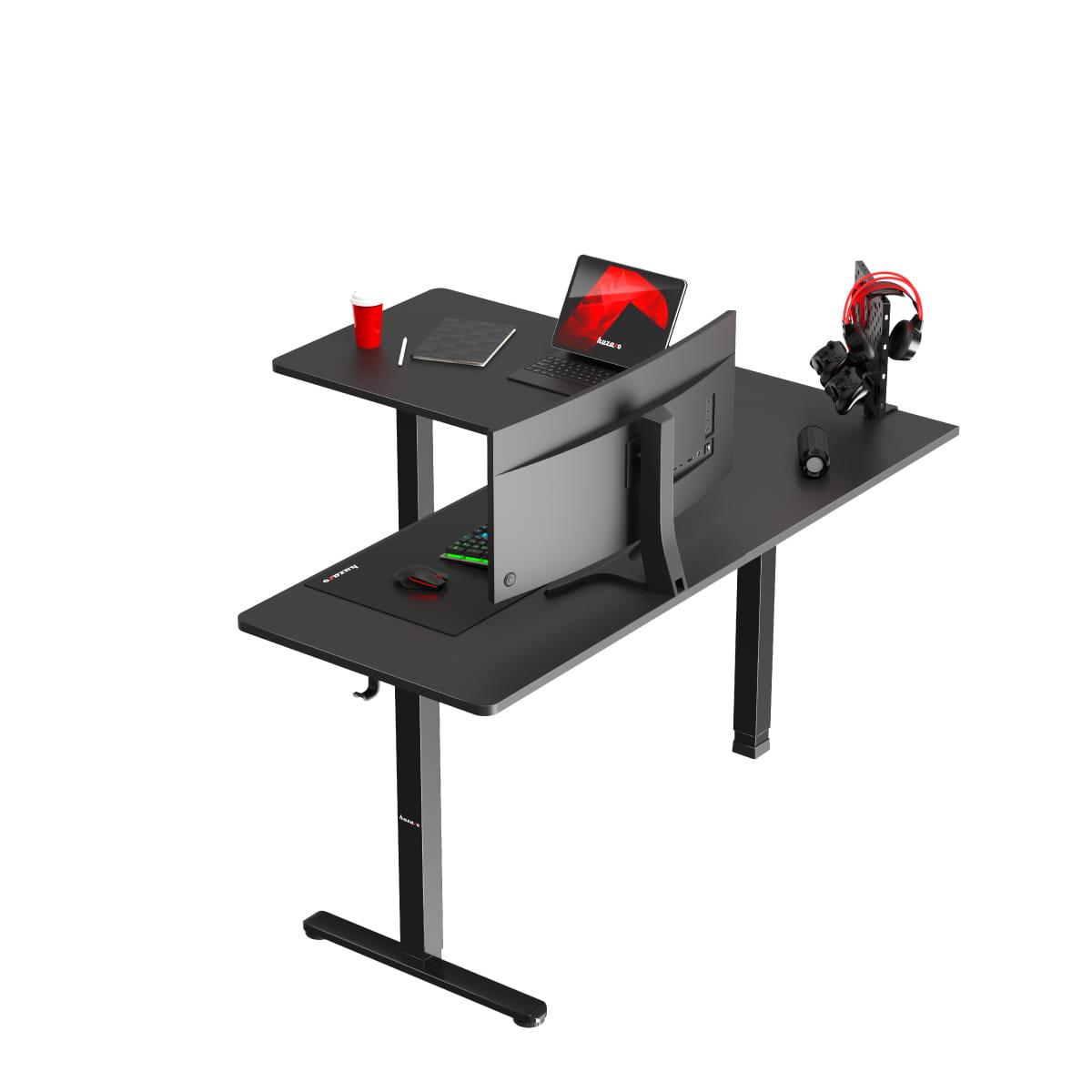 Huzaro Hero 9.5 Elektrický rohový stůl 160 cm 