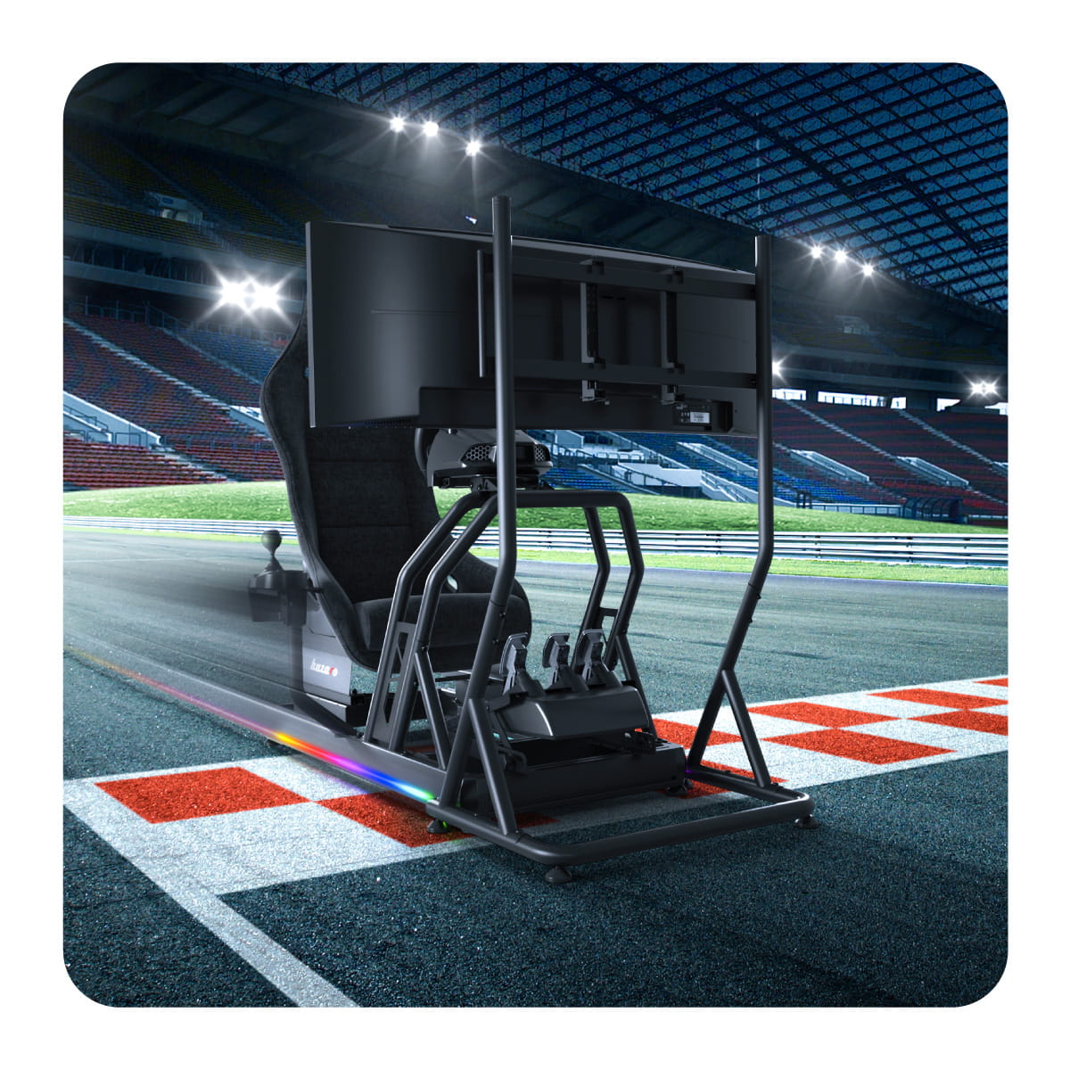 TV stojan Huzaro Speed ​​​​9.1 Sim Racing 