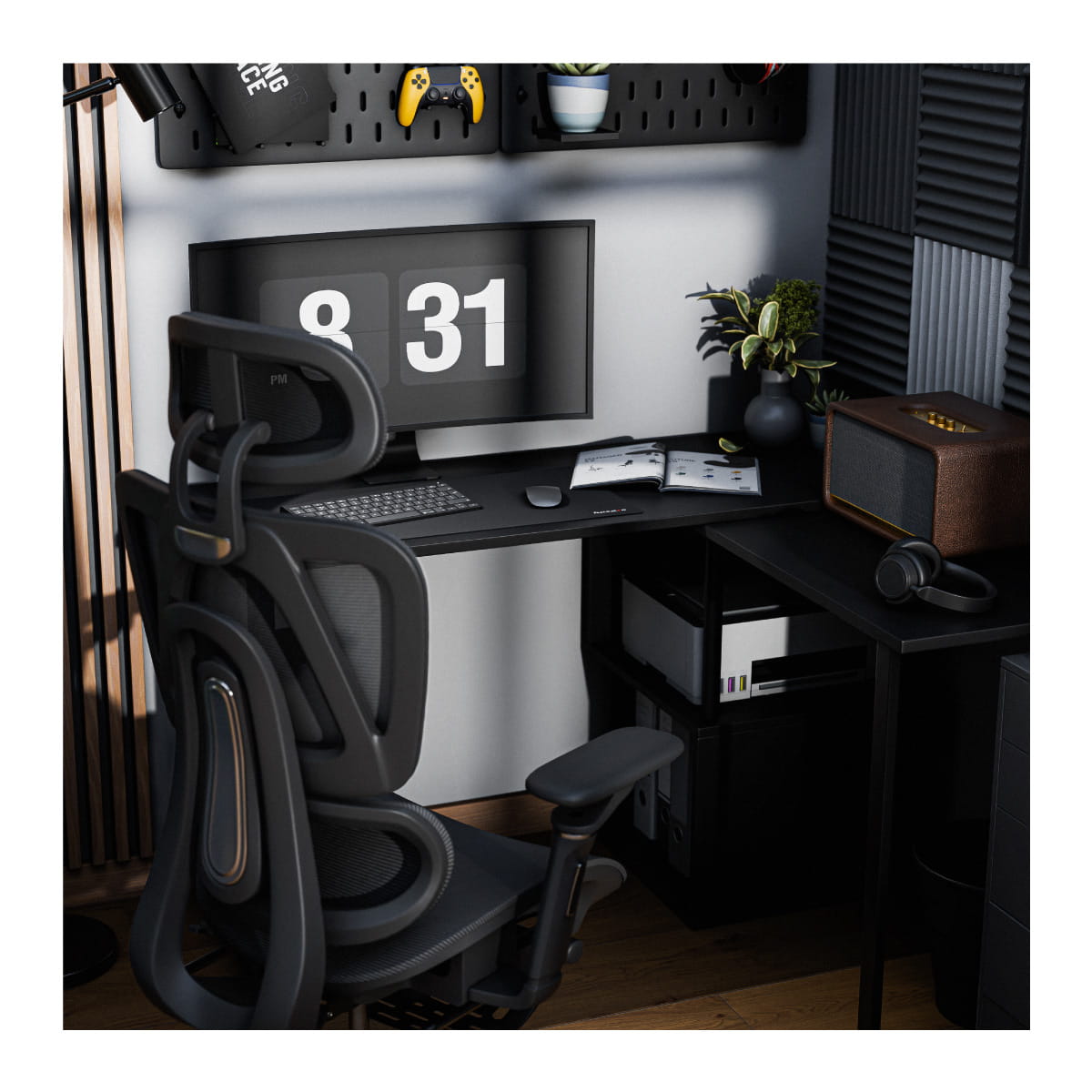 Mark Adler Leader 5.8 černý psací stůl 