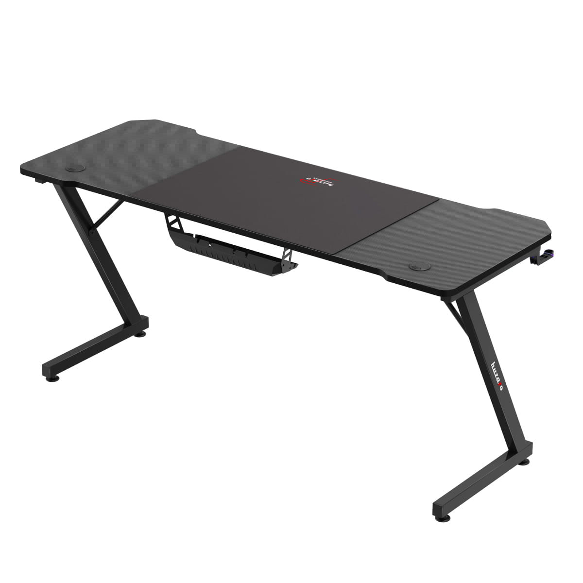 Herní stůl Huzaro Hero 4.8 černý 160 cm 