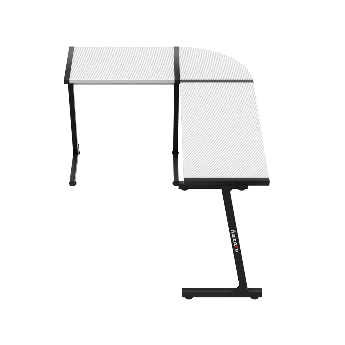 HUZARO HERO 6.0 Bílý RGB chytrý herní stůl 147 cm 