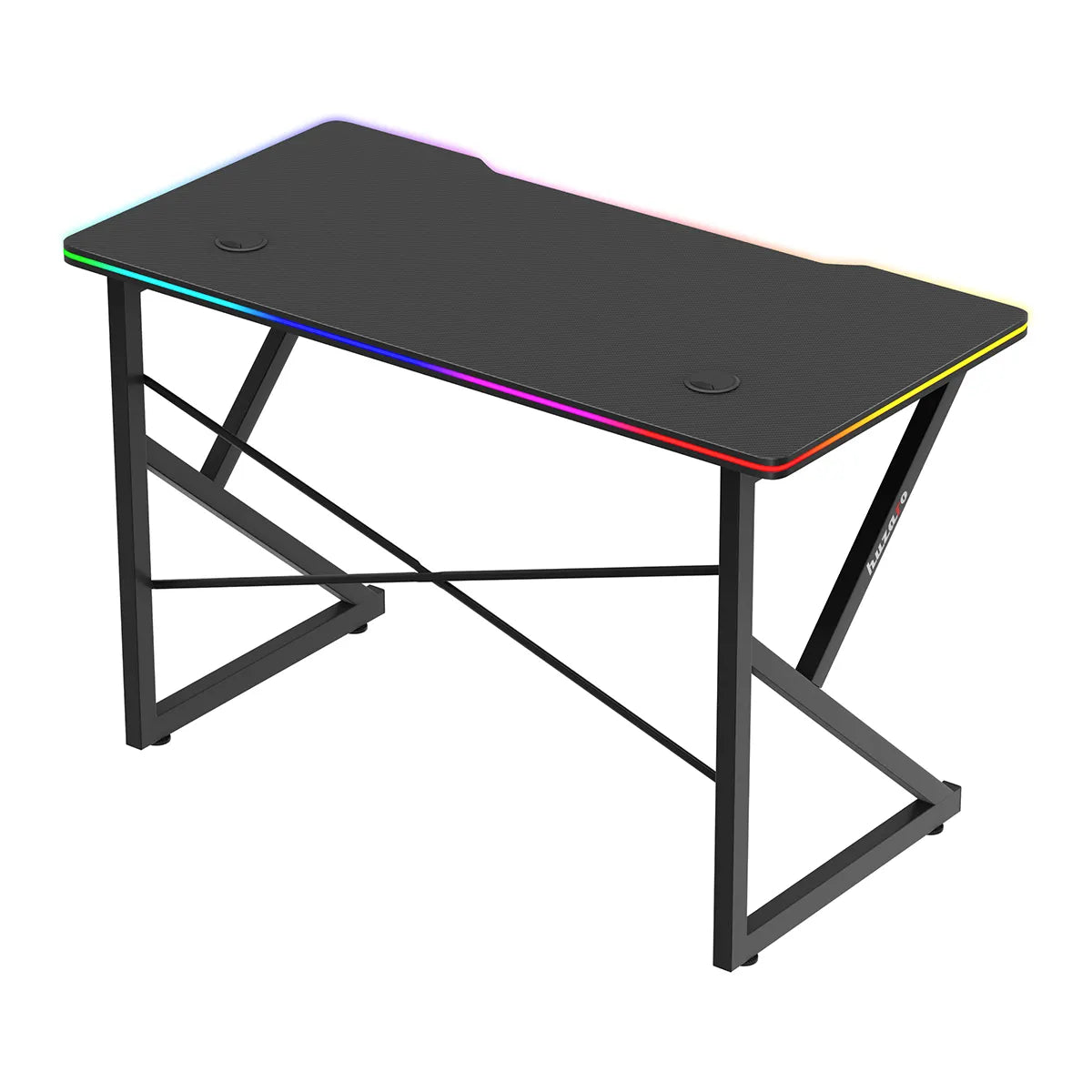 Herní stůl Huzaro Hero 1.7 RGB černý 120 cm 