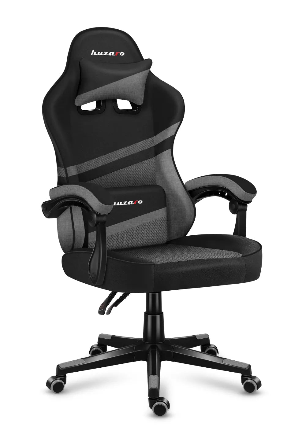 Herní židle HUZARO FORCE 4.4 šedá síťovina 
