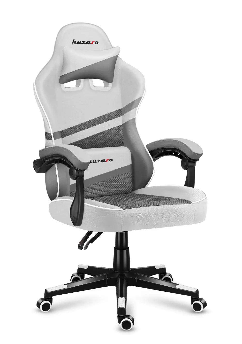 Herní židle HUZARO FORCE 4.4 White Mesh 
