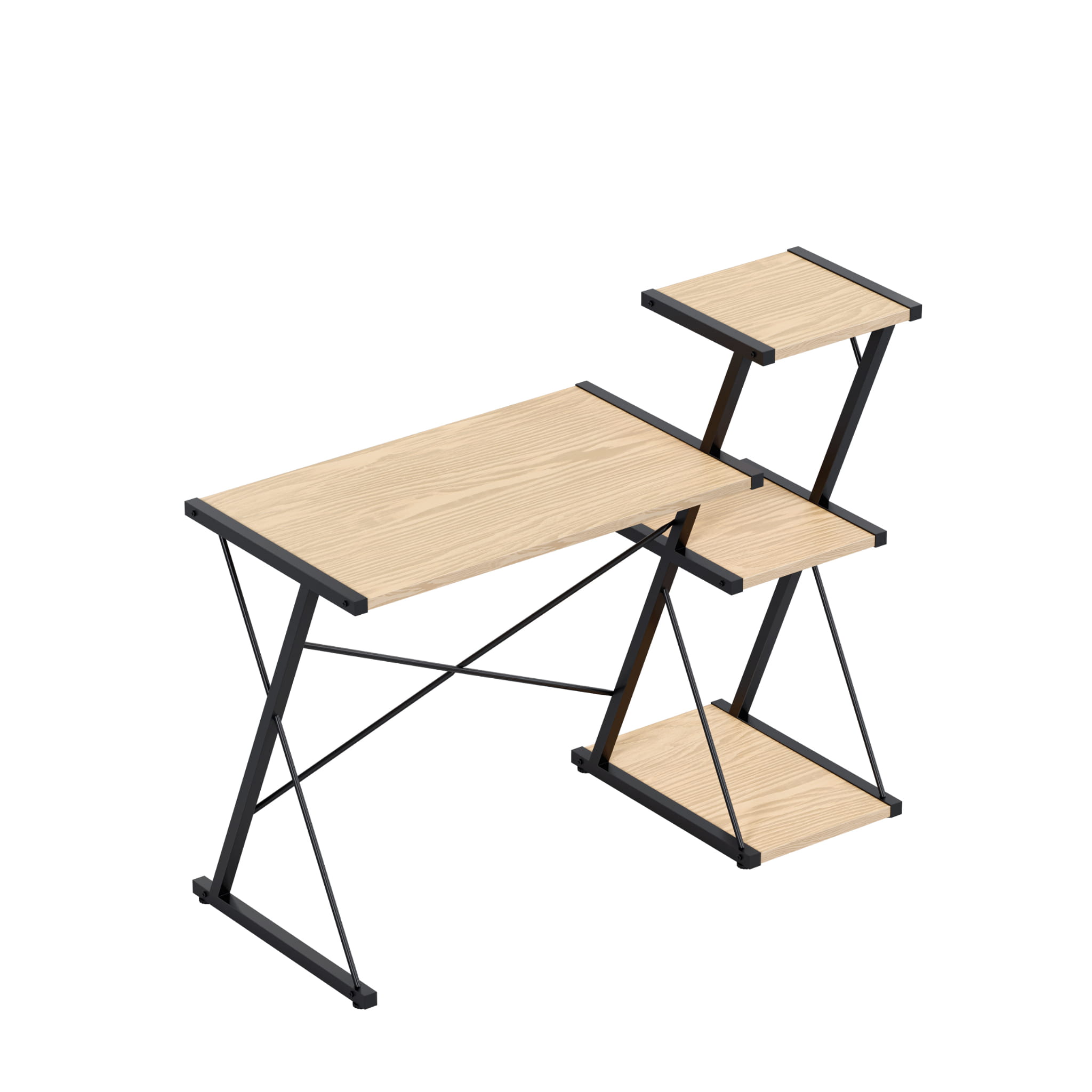 Psací stůl Mark Adler Leader 3.5 Craft 116 cm s policemi 