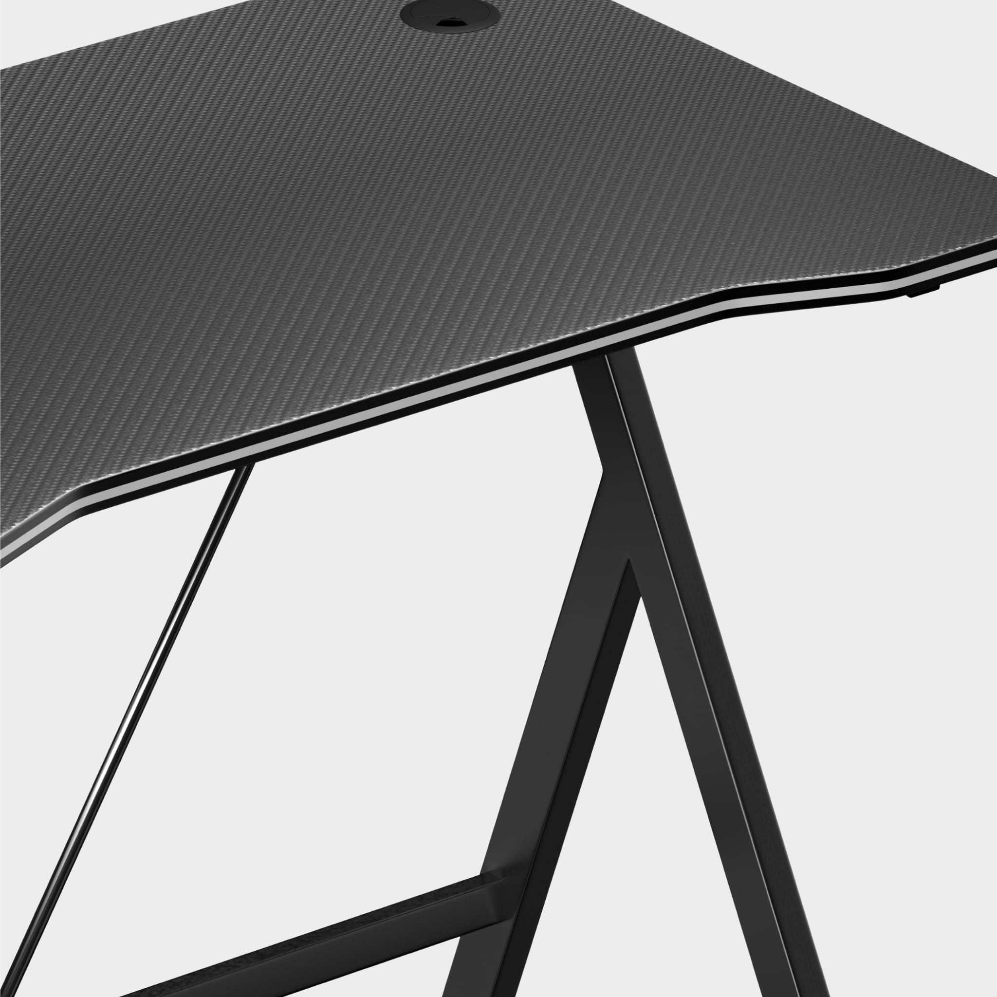 Herní stůl Huzaro Hero 1.4 černý 100 cm 