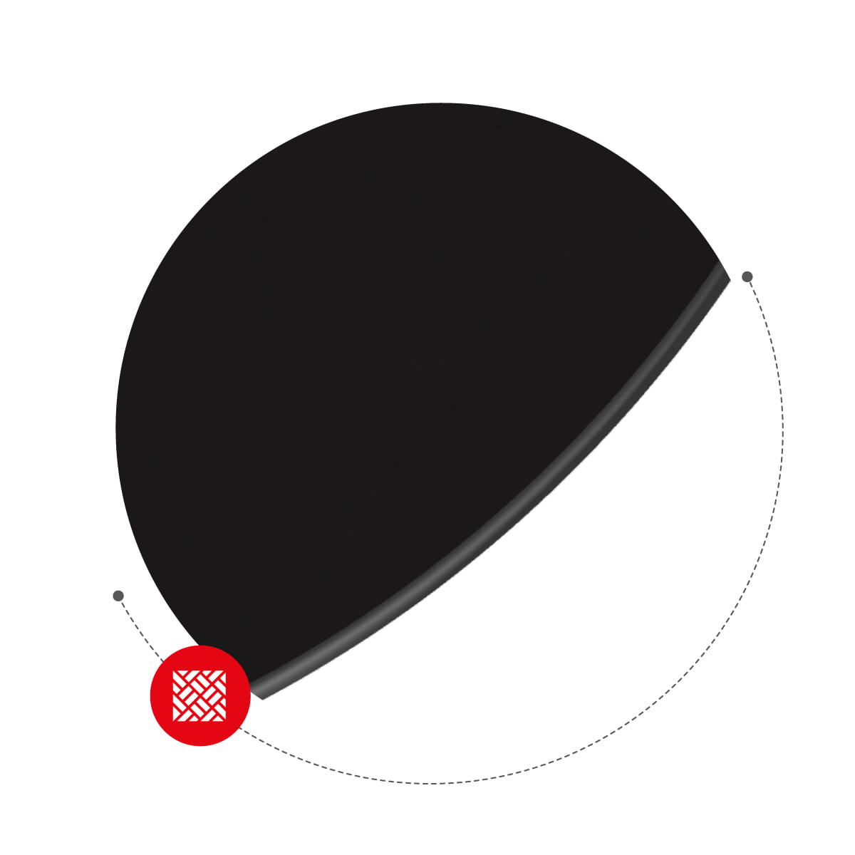 Herní podložka pod židli Huzaro FloorMat 3.0
