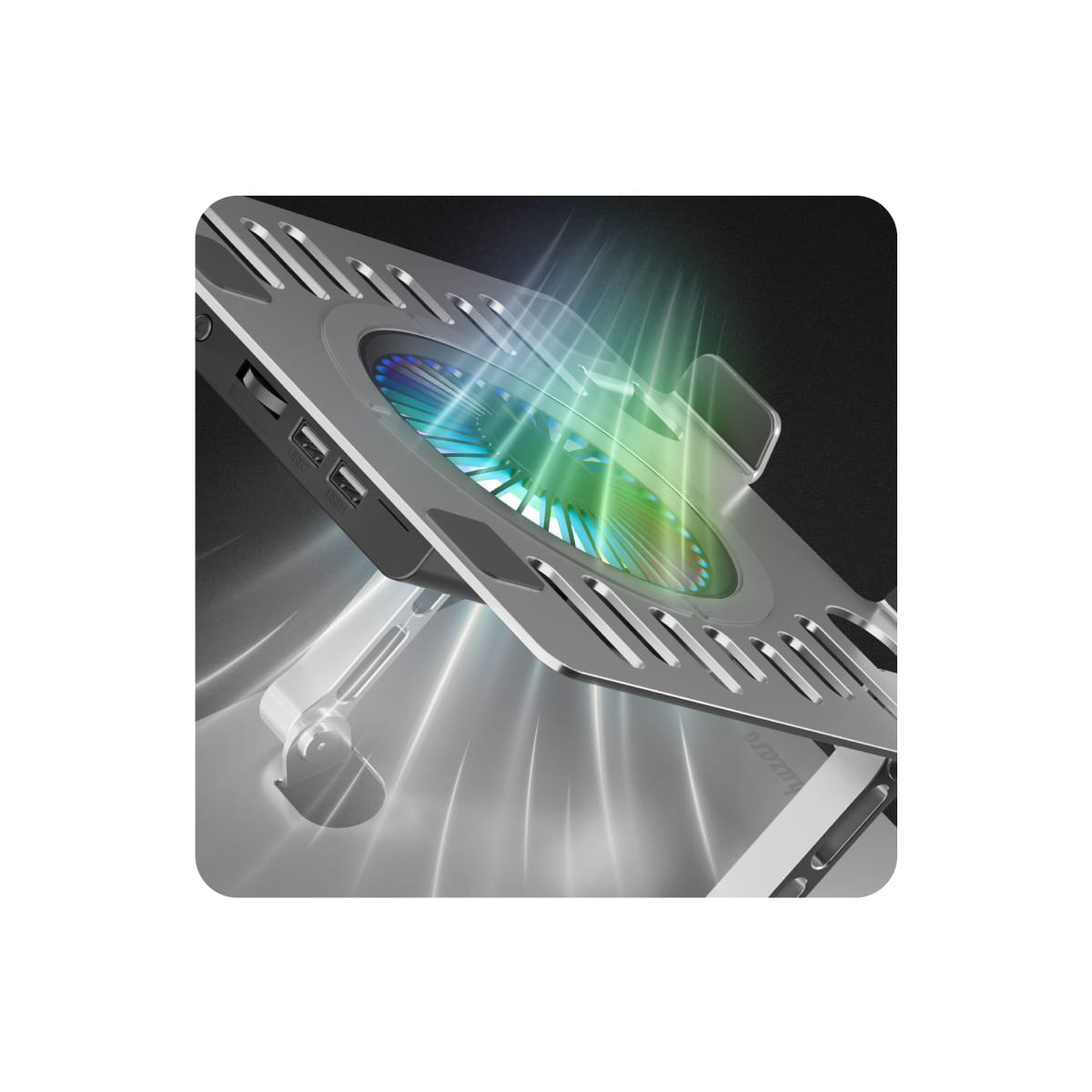 Chladicí podložka pod notebook Huzaro Hold 4.0 RGB 