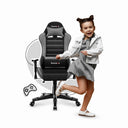 Herní židle HUZARO RANGER 6.0 šedá síťovina pro děti 