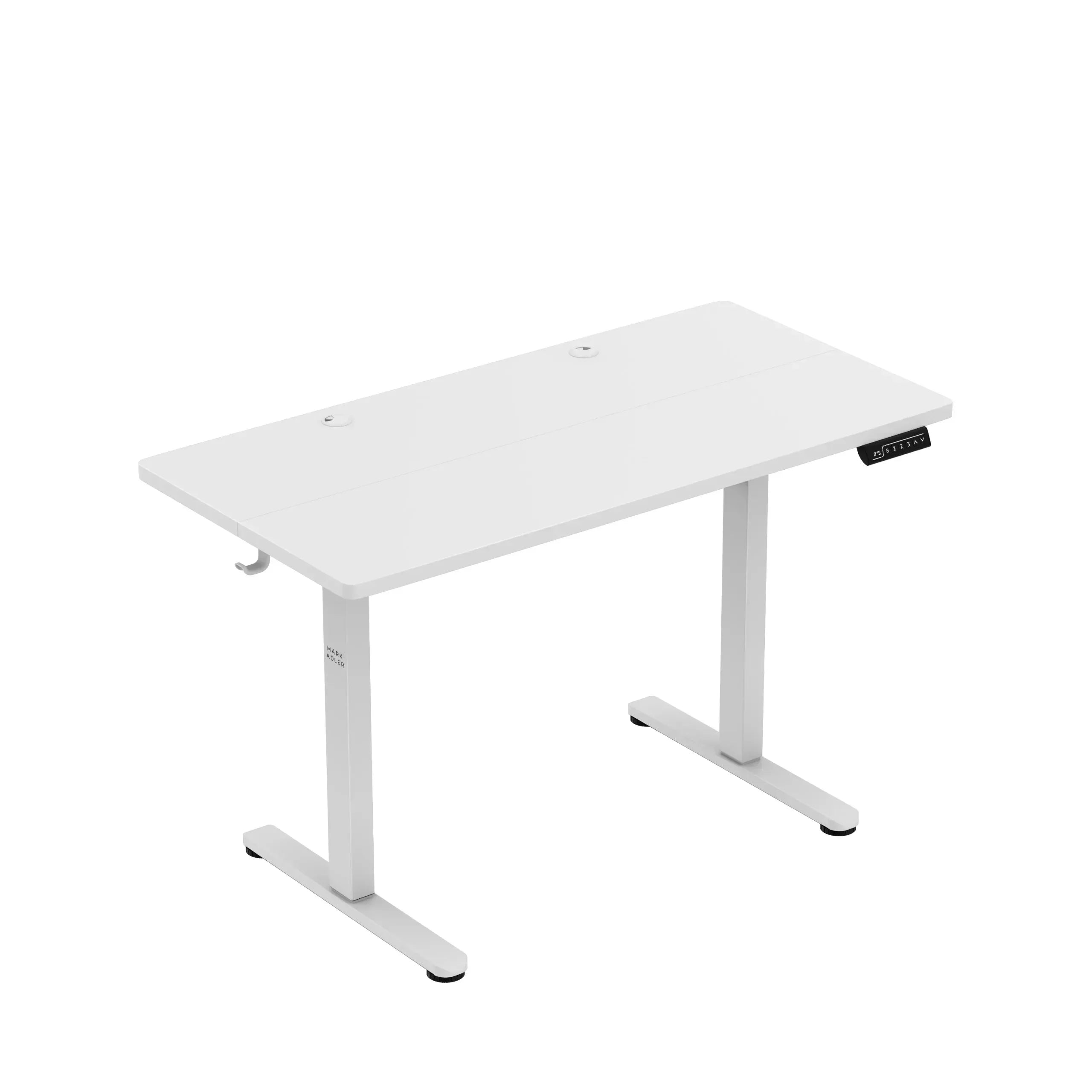 Mark Adler Leader 6.9 bílý elektricky nastavitelný stůl 120 cm 