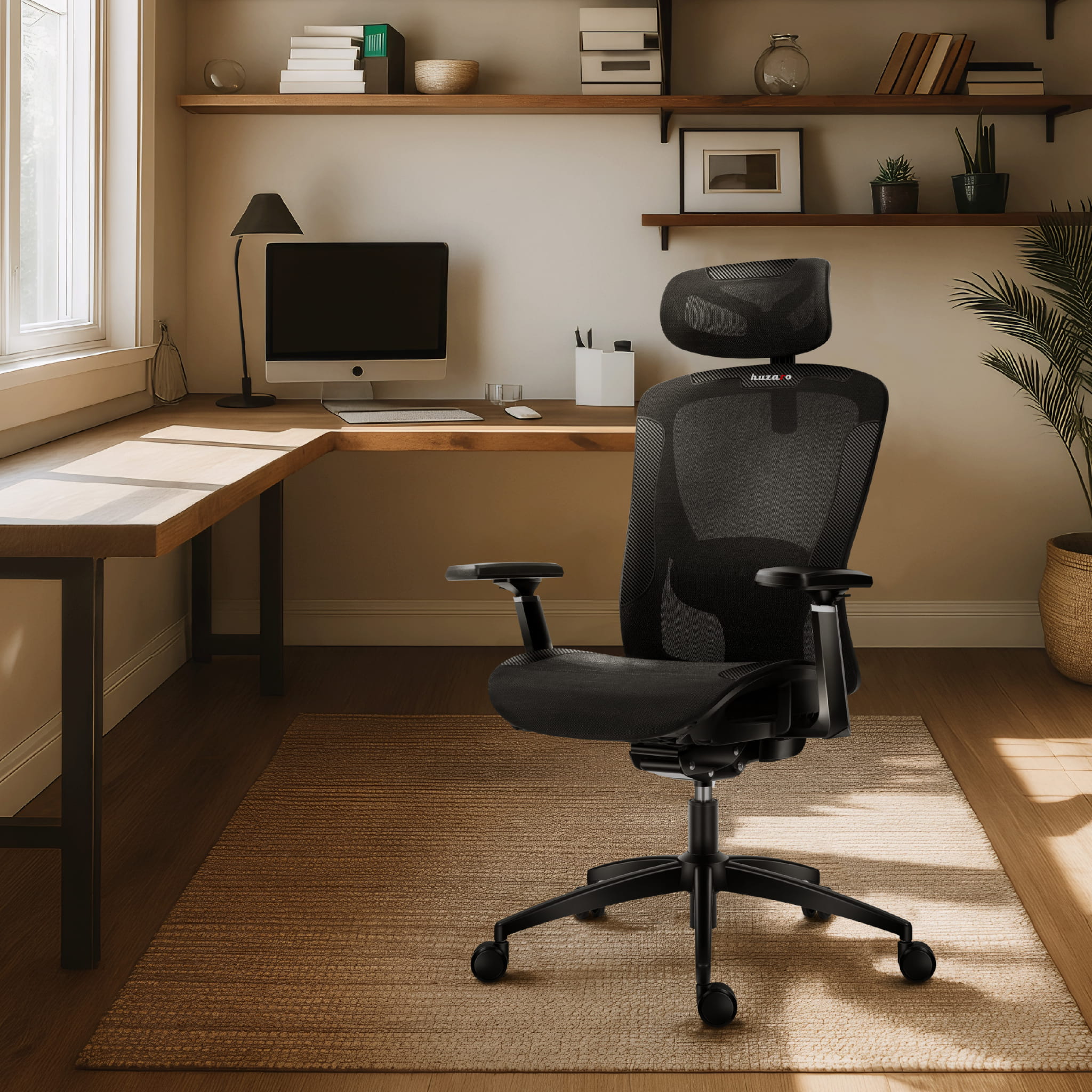 Herní židle Huzaro Combat 7.3 Black Mesh 