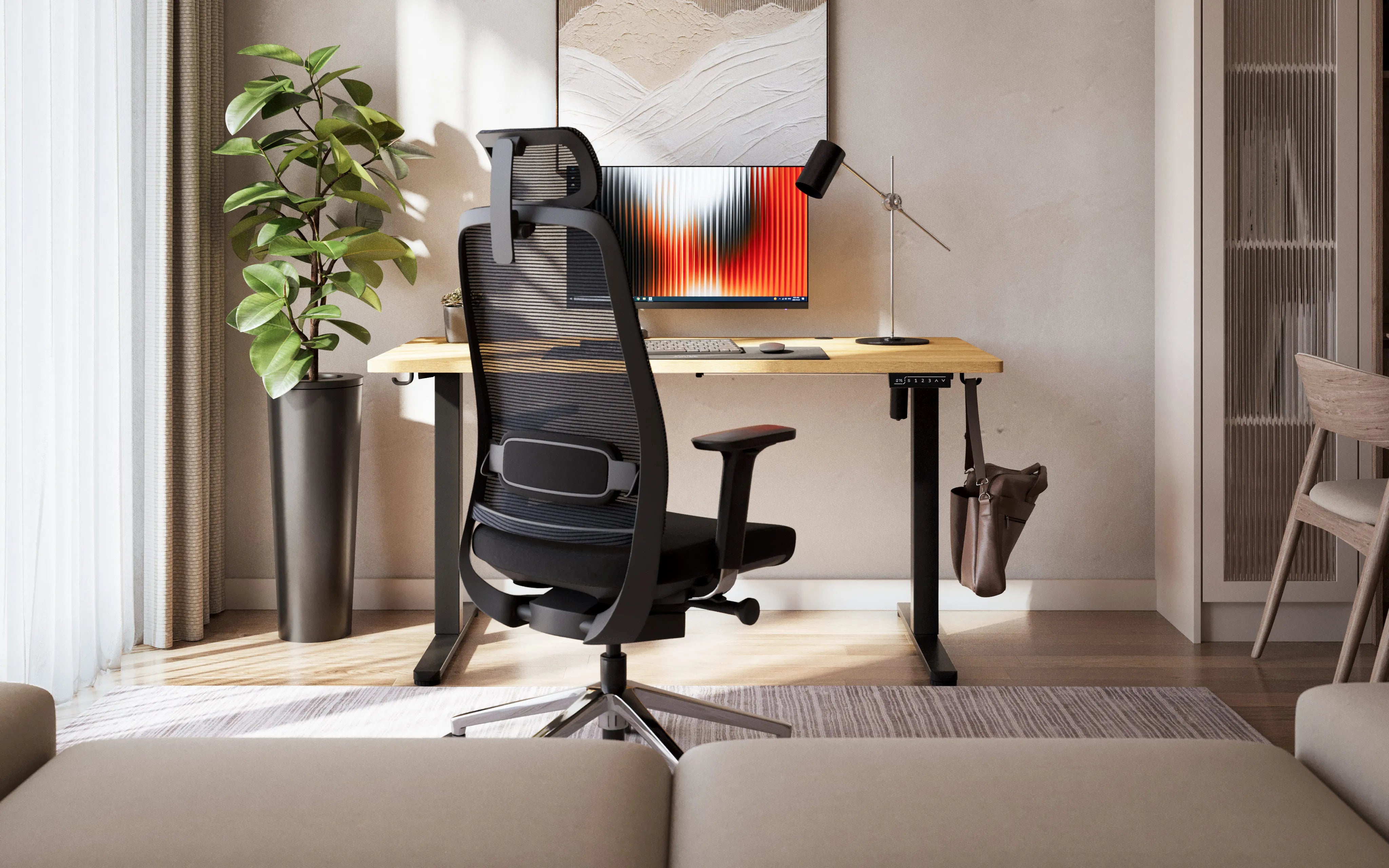 Elektrický psací stůl Mark Adler Leader 7.3 Craft 140 cm 