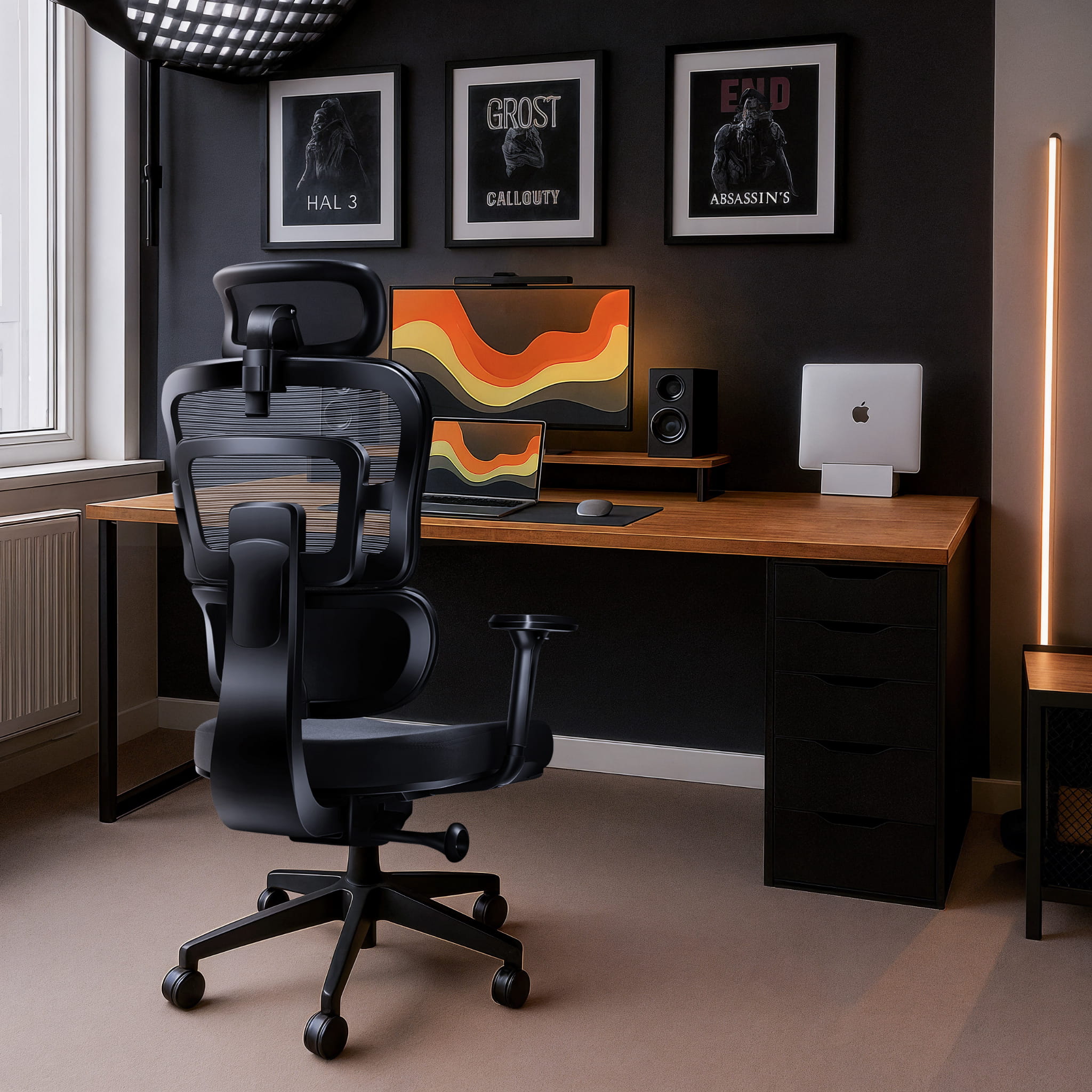 Herní židle Huzaro Combat 7.0 černá 