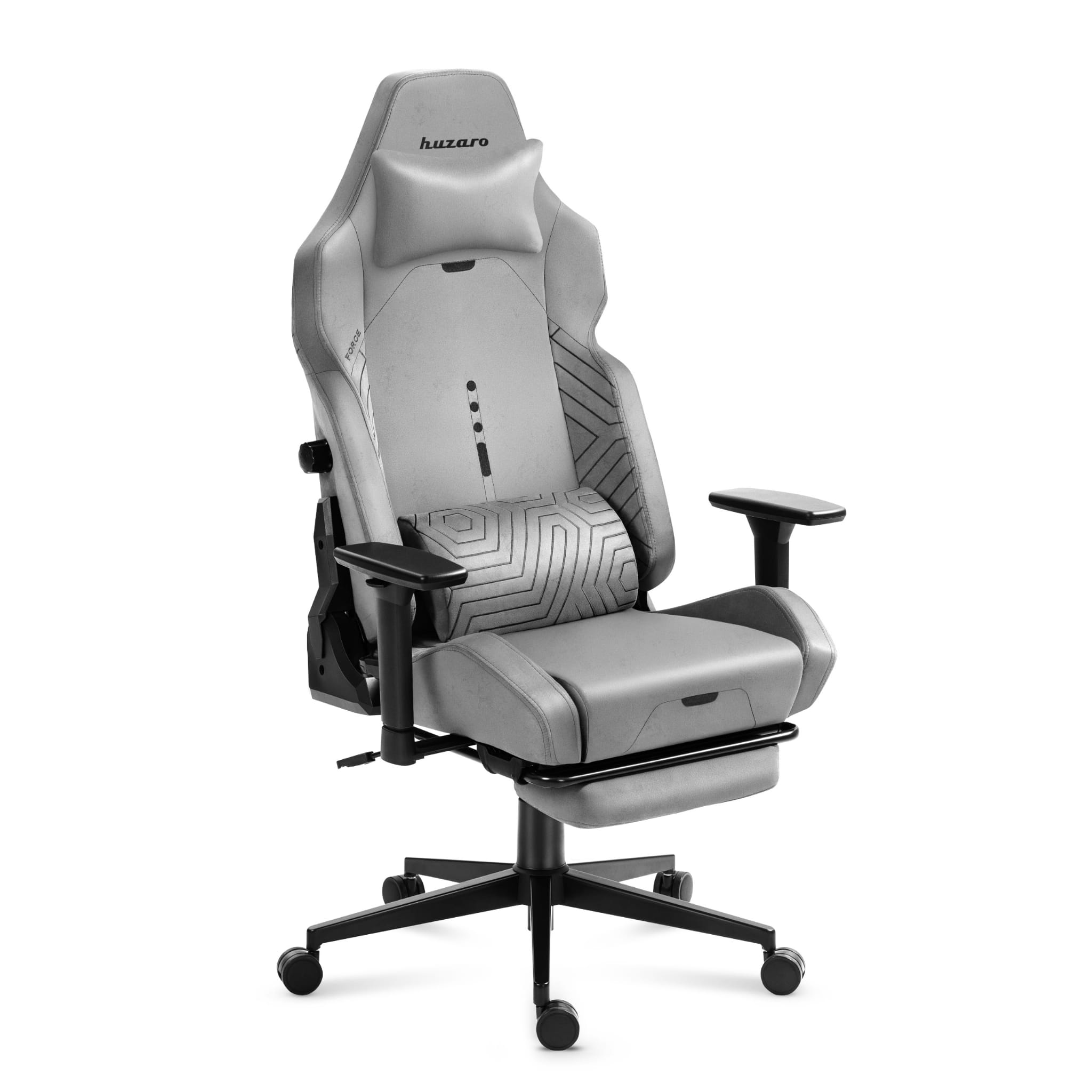 Herní židle HUZARO FORCE 8.1 šedá 
