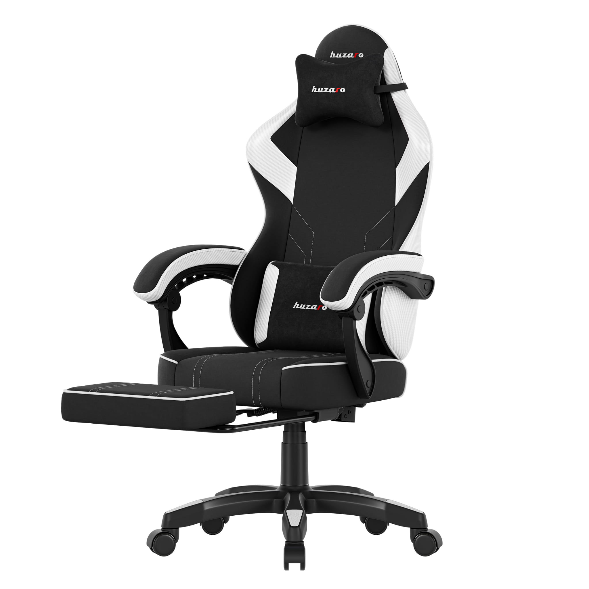 Herní židle Huzaro Force 3.7 White Carbon 