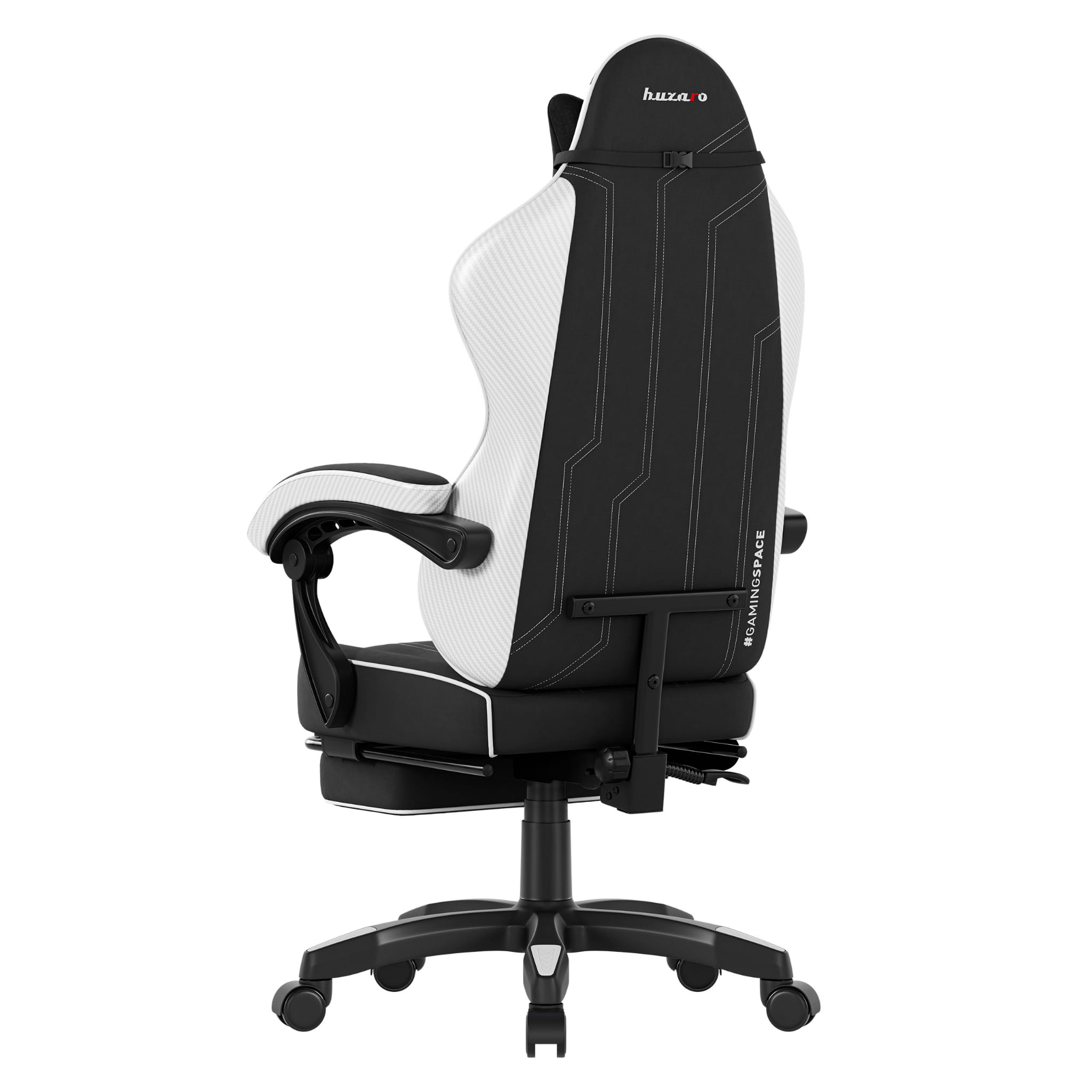 Herní židle Huzaro Force 3.7 White Carbon 