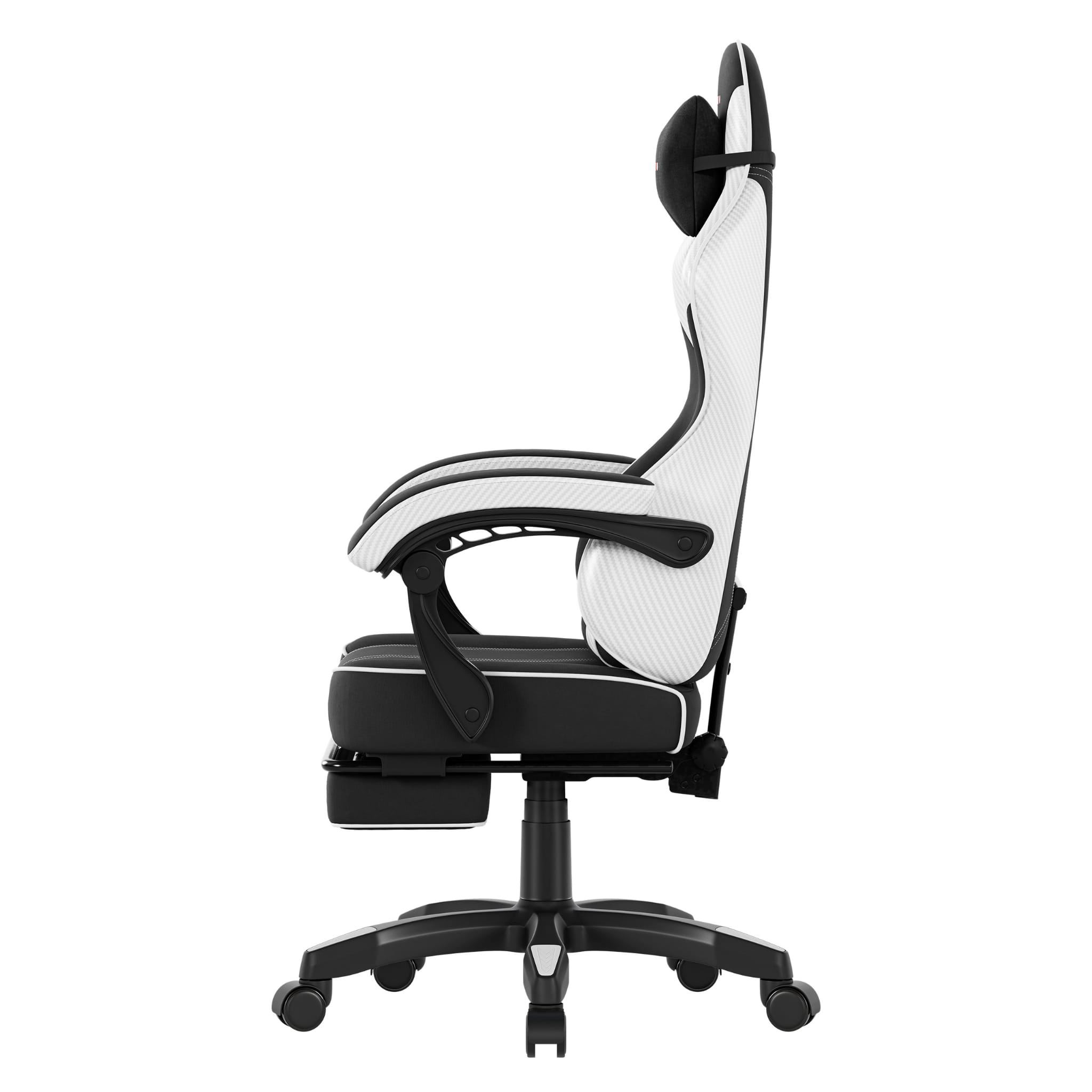 Herní židle Huzaro Force 3.7 White Carbon 