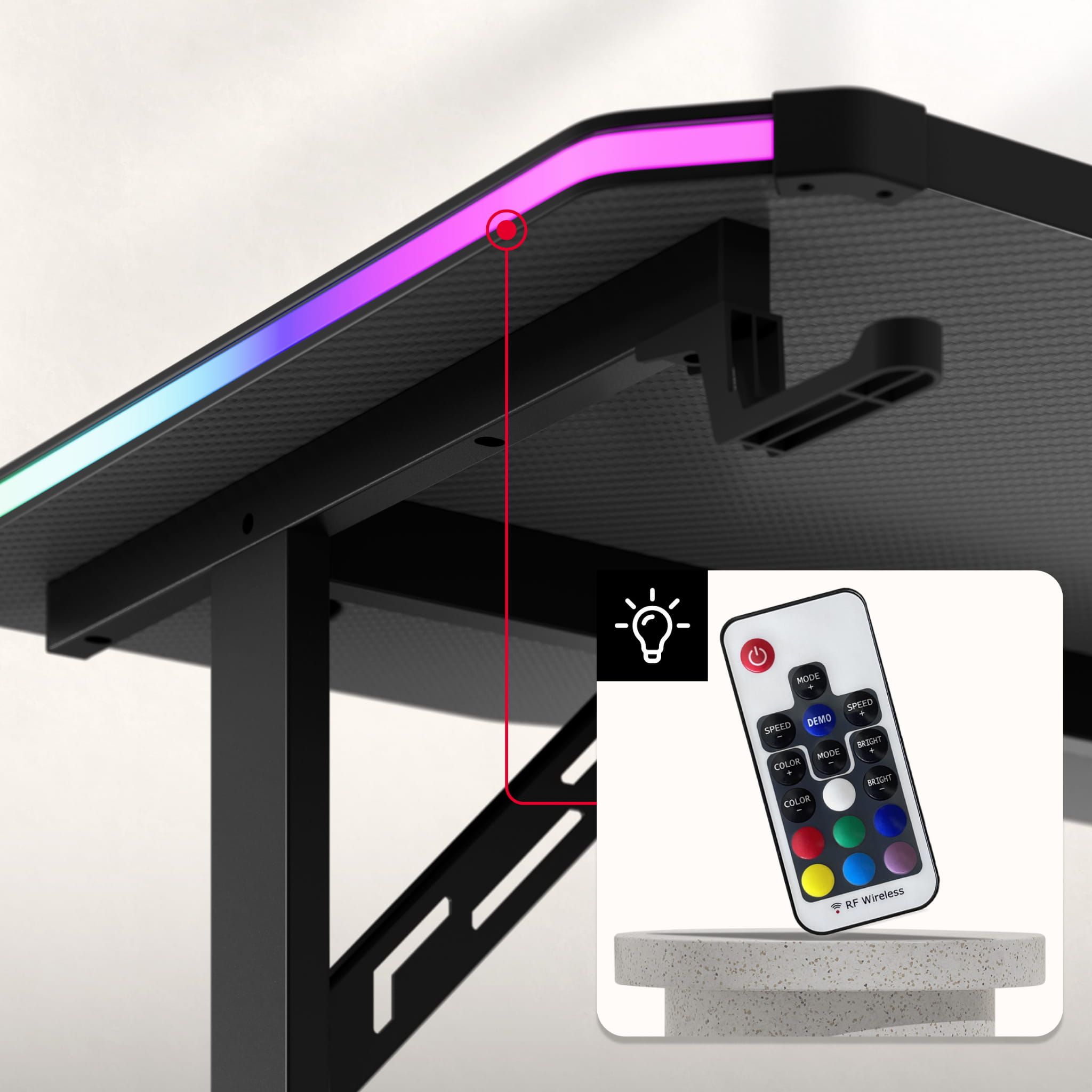 Dynamické RGB podsvícení
