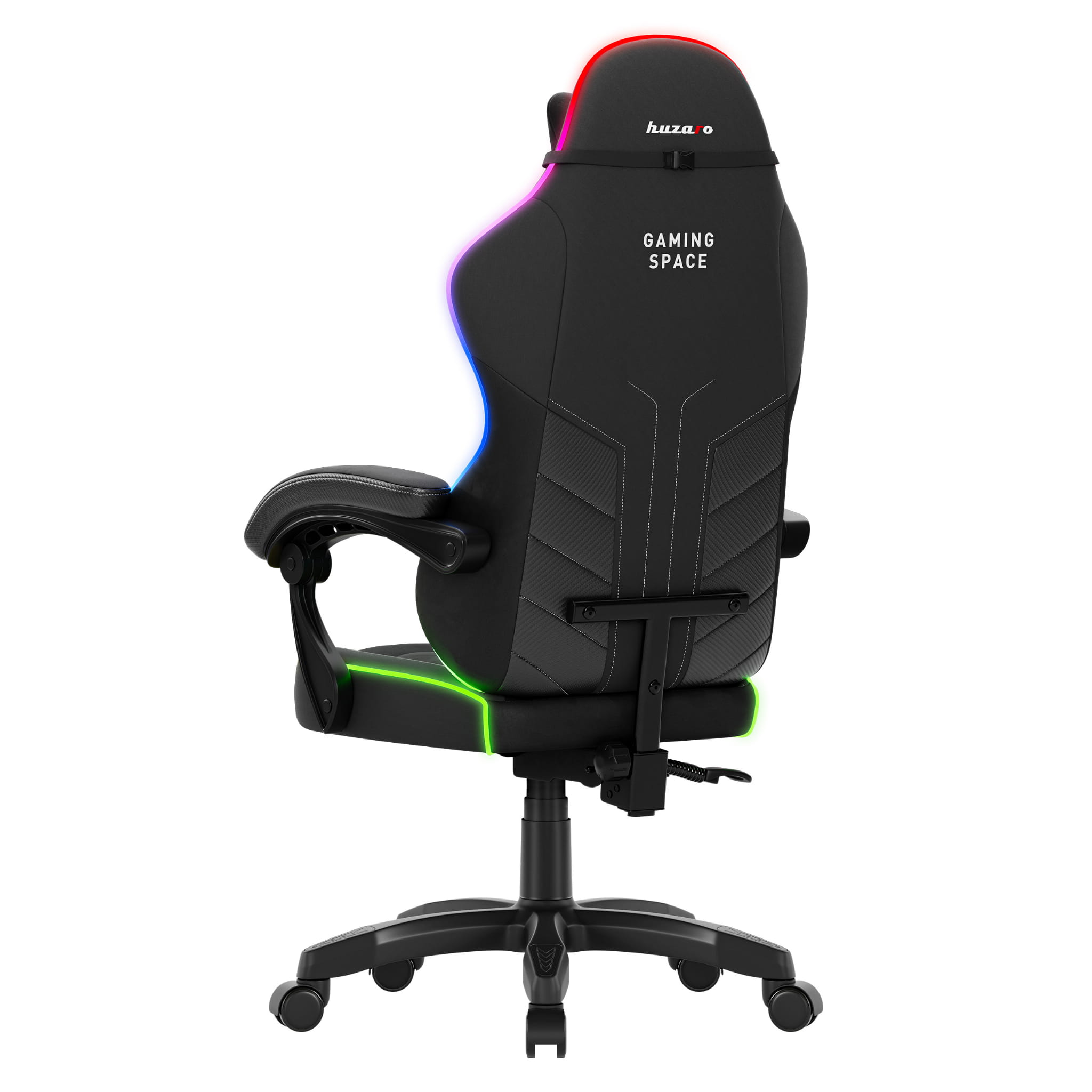 Herní židle Huzaro Force 2.7 RGB Black samet 