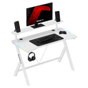 Herní stůl LED Huzaro Hero 1.9 RGB White 120 cm