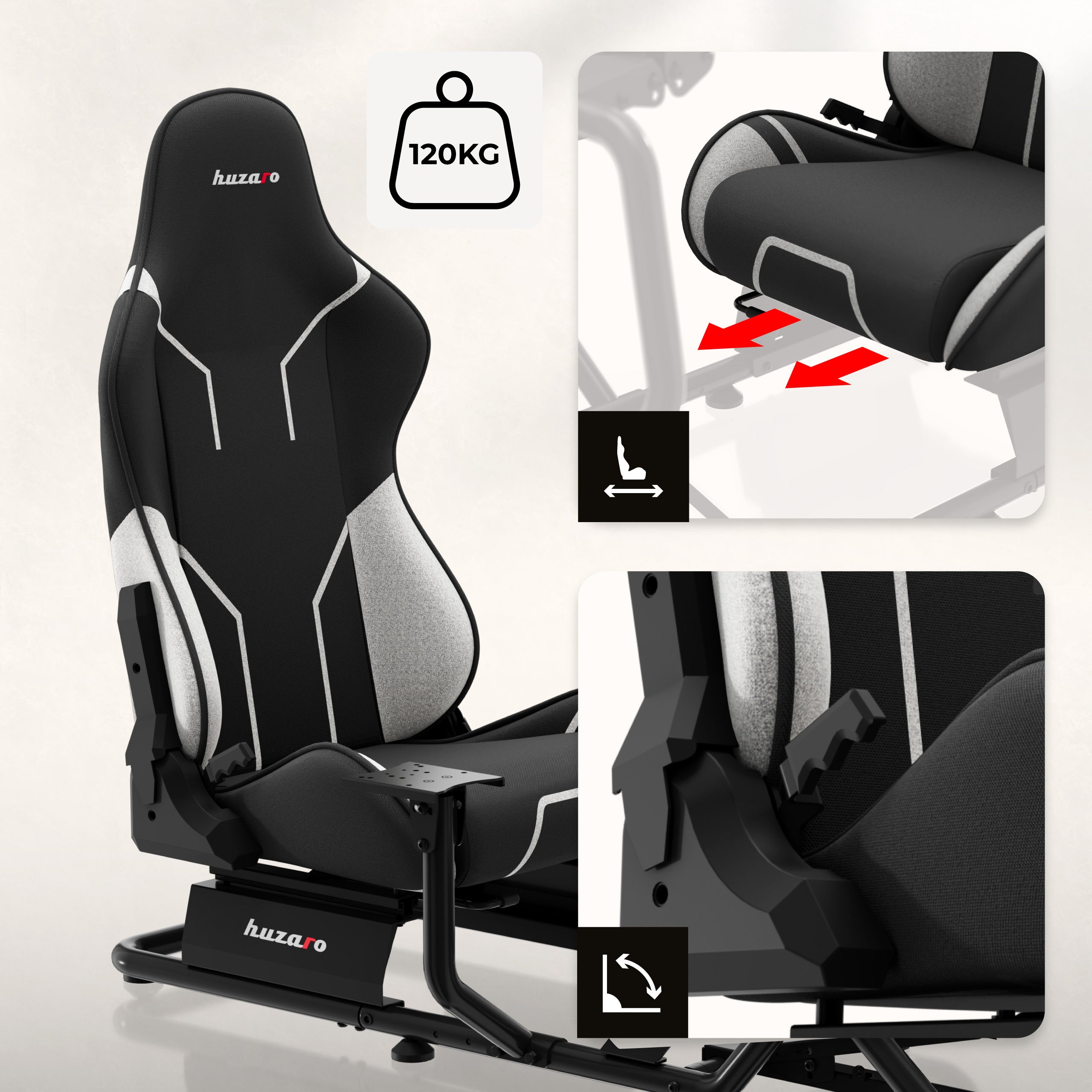 Kokpit pro simulátor závodů Huzaro Speed ​​​​6.0 