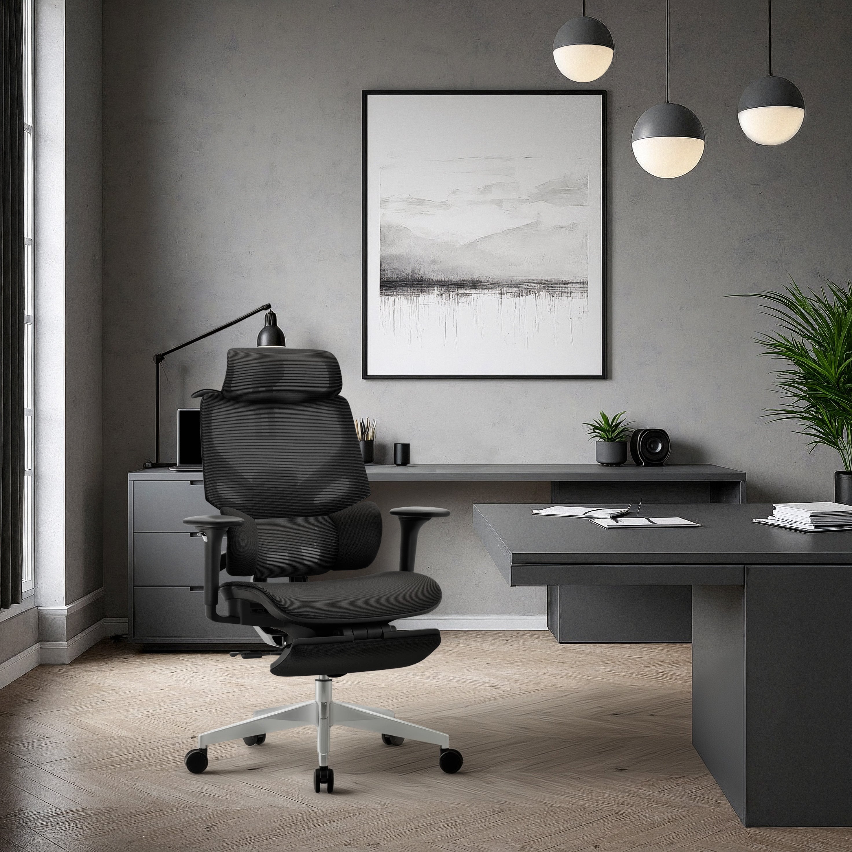 Ergonomická židle Mark Adler Expert 8.7 Black Mesh 