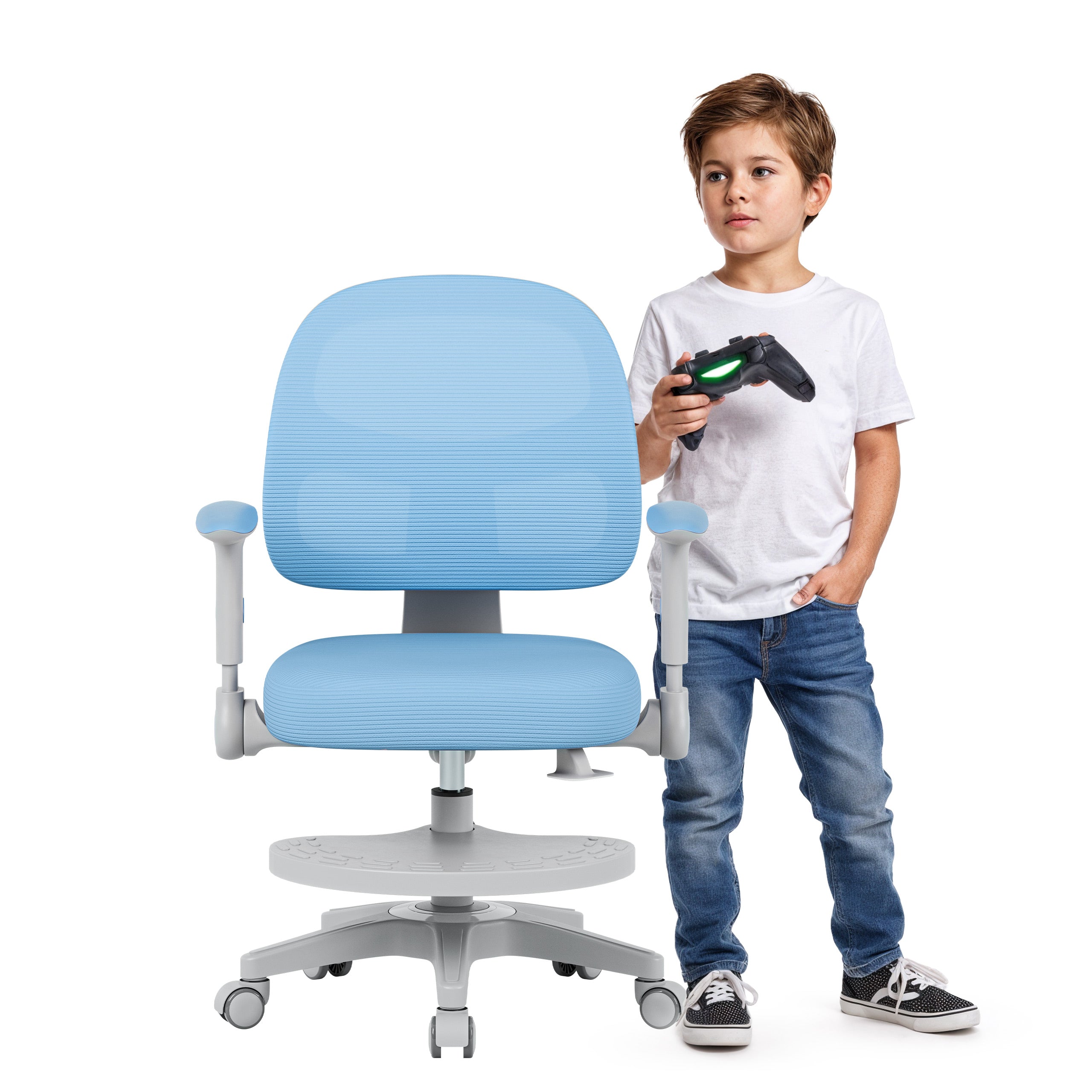 Otočná židle Mark Adler JUNIOR 5.0 modrý