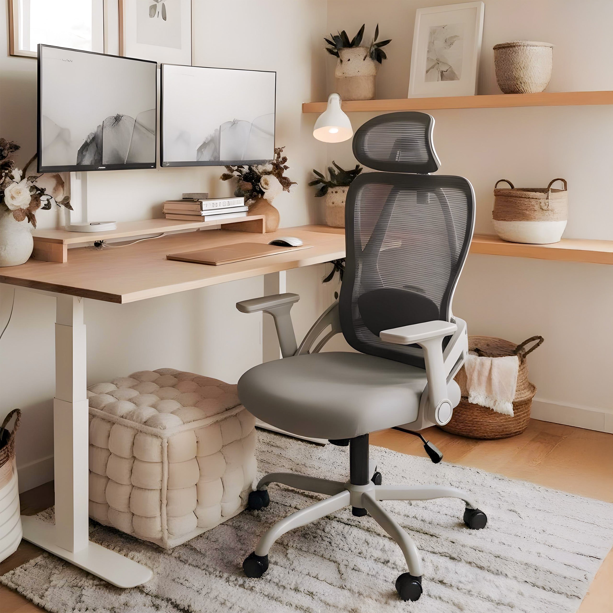 Otočná židle Mark Adler Manager 2.9 šedá 