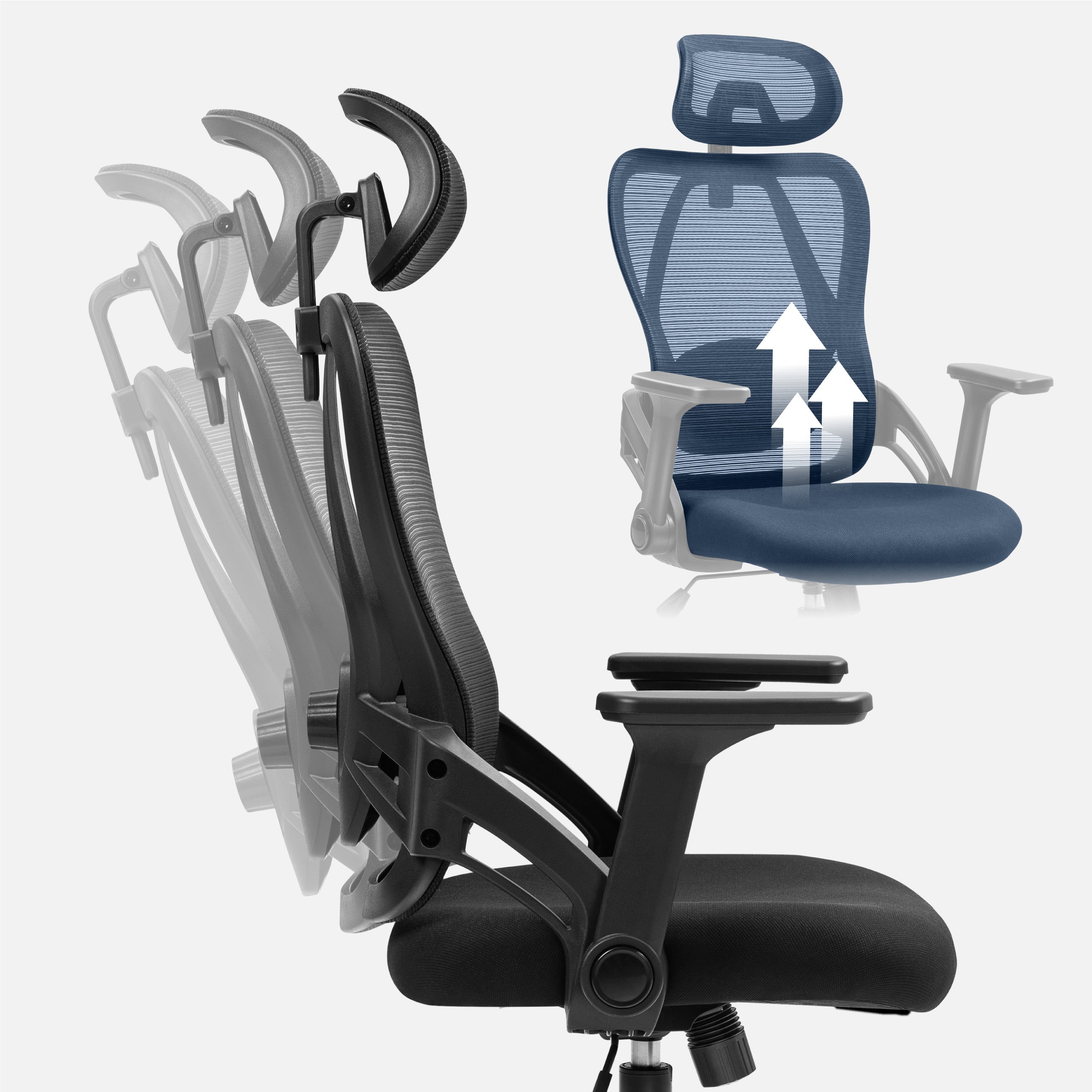 Otočná židle Mark Adler Manager 2.9, černá 