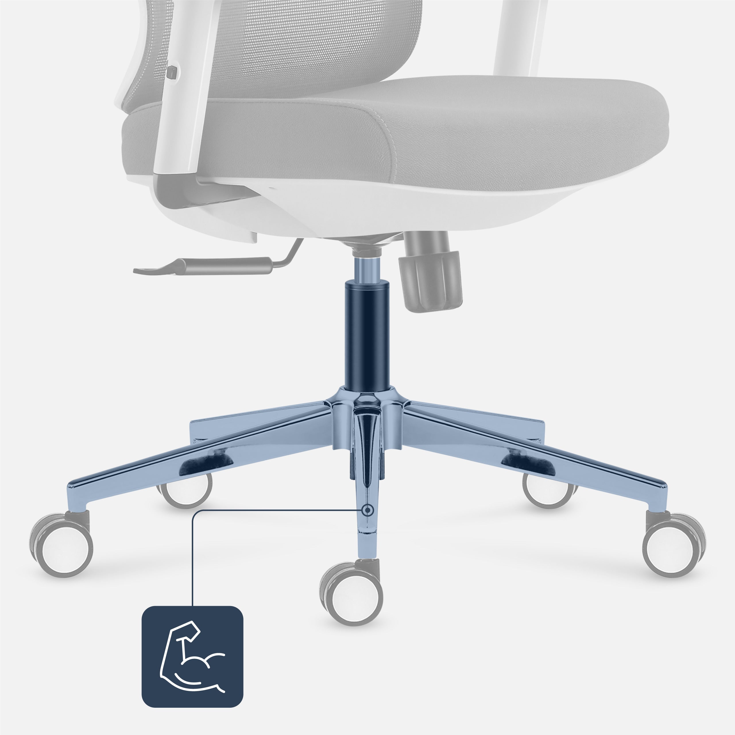 Ergonomická židle Mark Adler Manager 3.3 White 