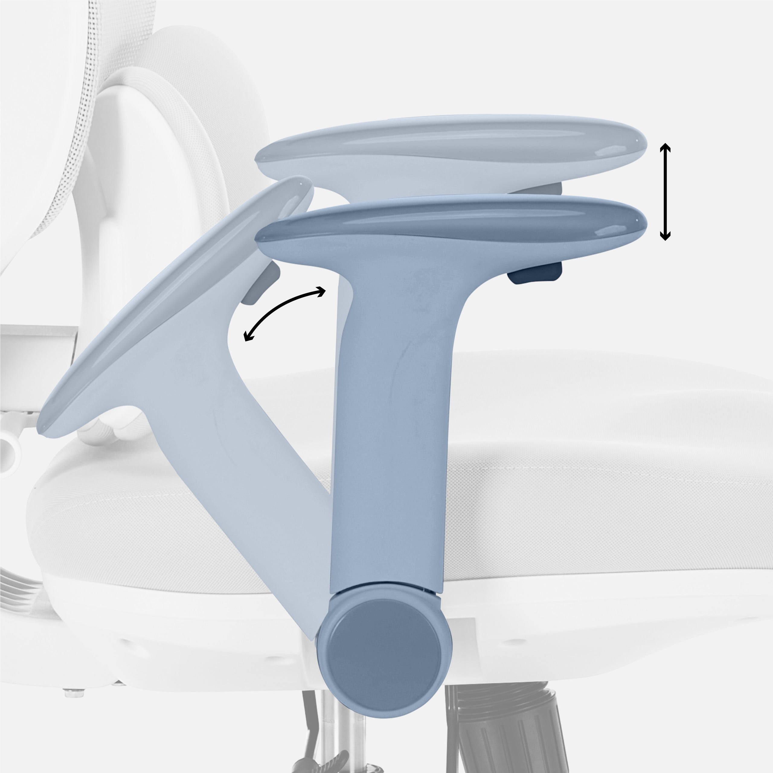 Dětská ergonomická židlička Mark Adler Junior 6.3 šedá