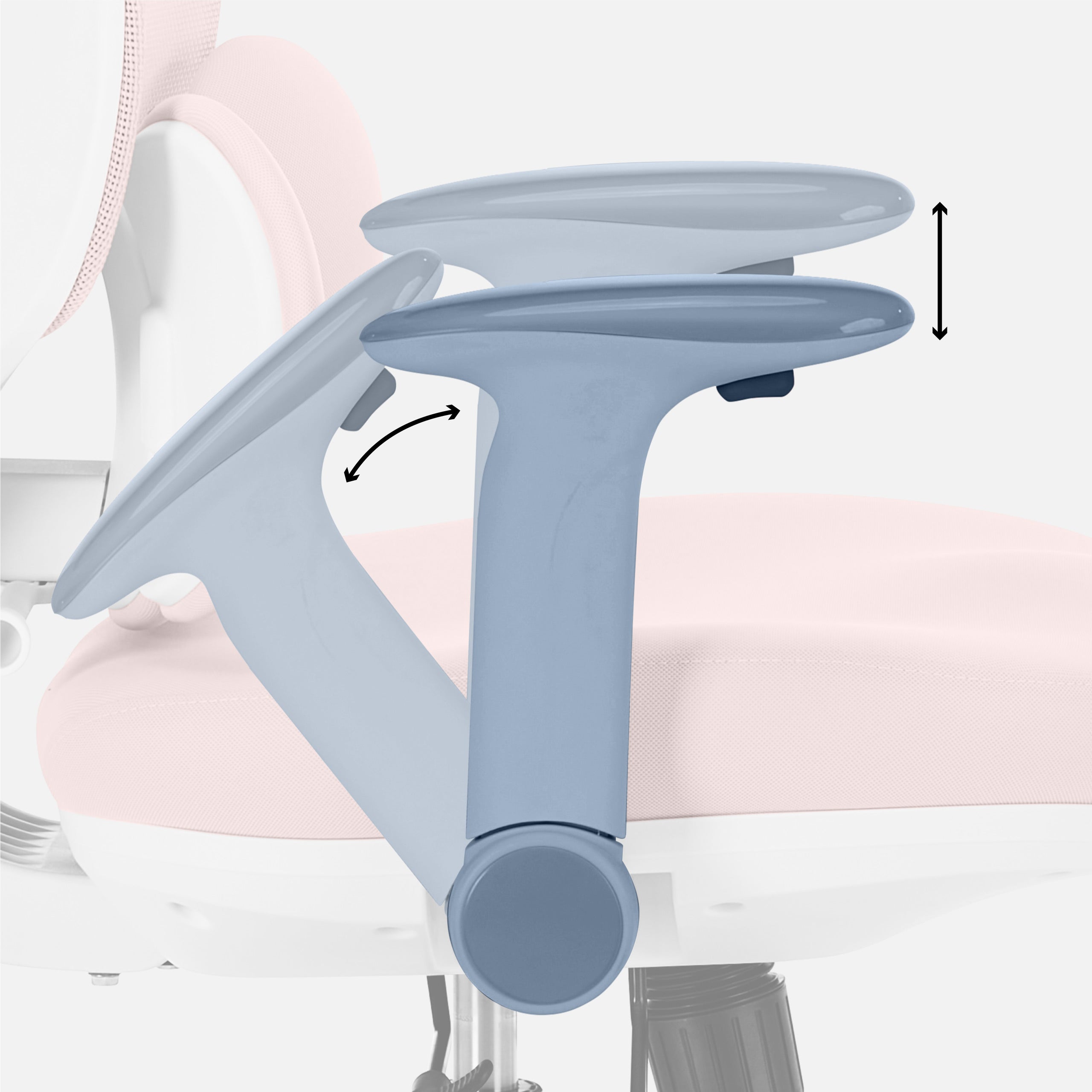 Dětská ergonomická židlička Mark Adler Junior 6.3 růžová
