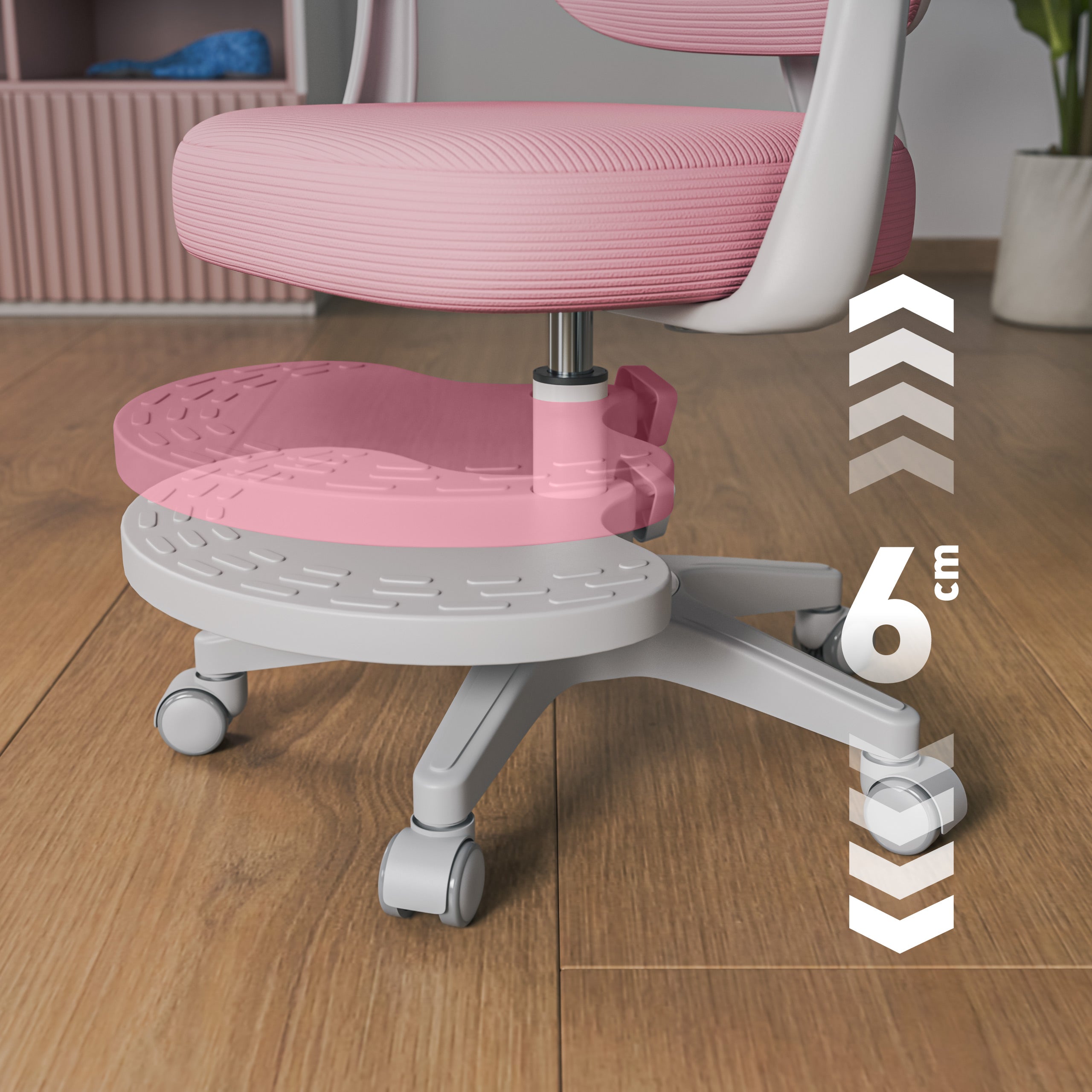 Ergonomická židle pro děti Mark Adler Junior 4.4 Pink