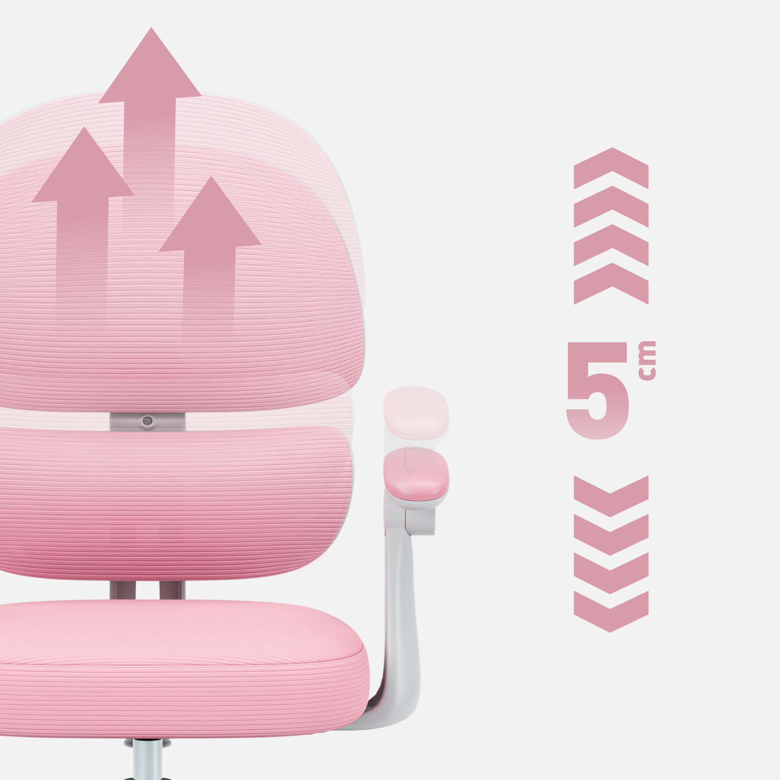 Ergonomická židle pro děti Mark Adler Junior 4.4 Pink