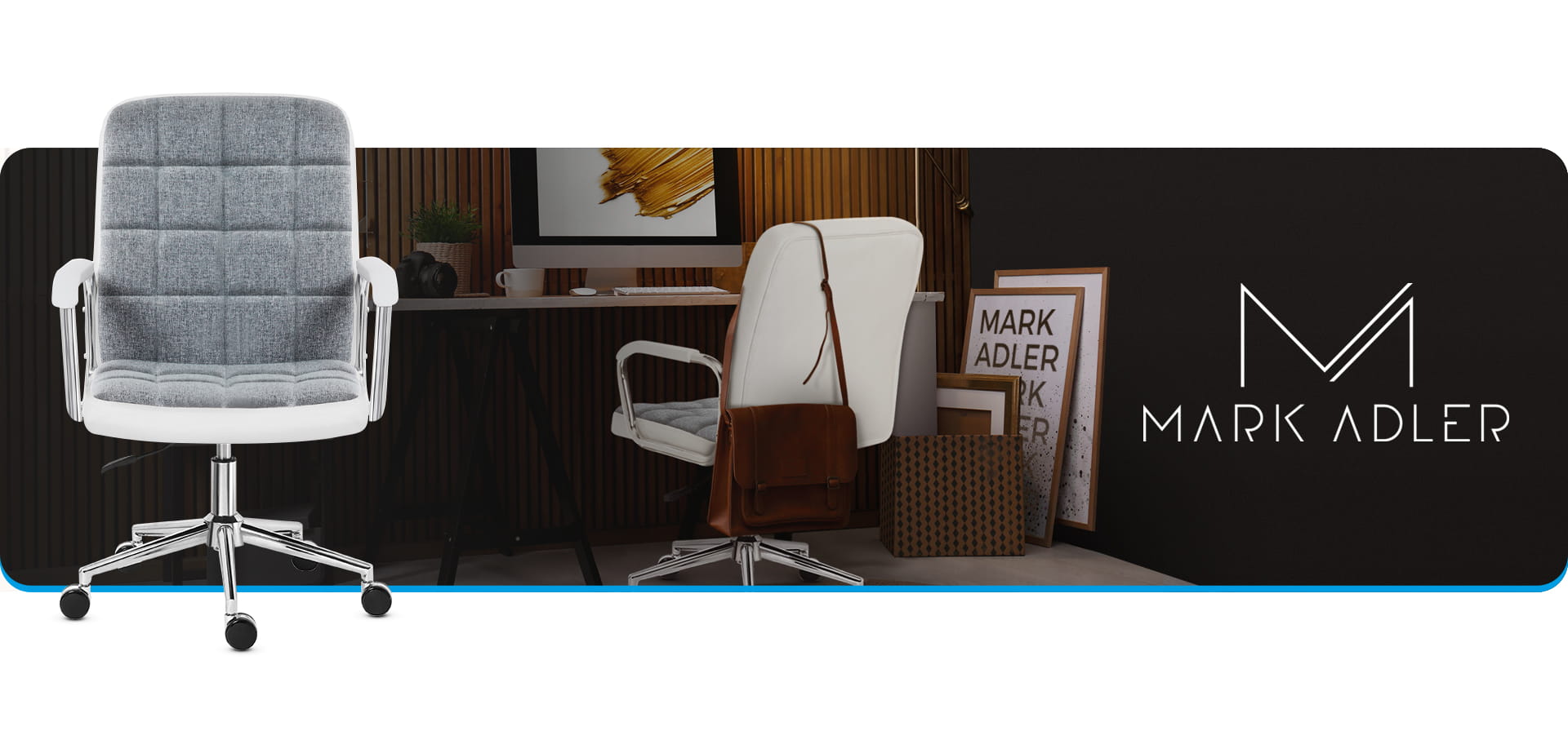 Kancelářská židle MARK ADLER FUTURE 4.0 šedá síťovina 