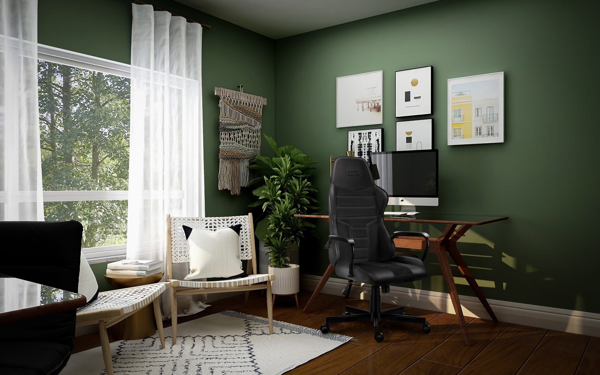 Kancelářská židle Mark Adler Boss 4.2 černá 