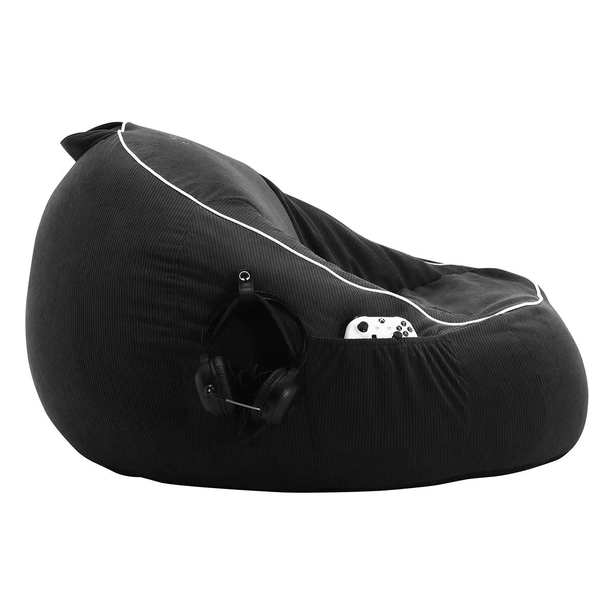 Pohodlný manšestrový puf Mark Adler 