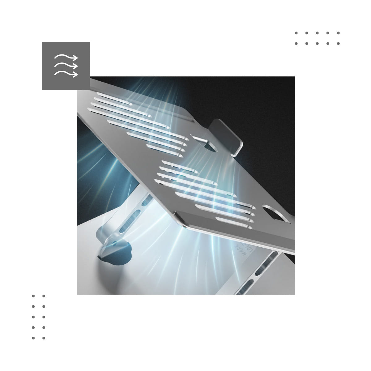 Stojan Mark Adler Stand 2,5 na notebook 