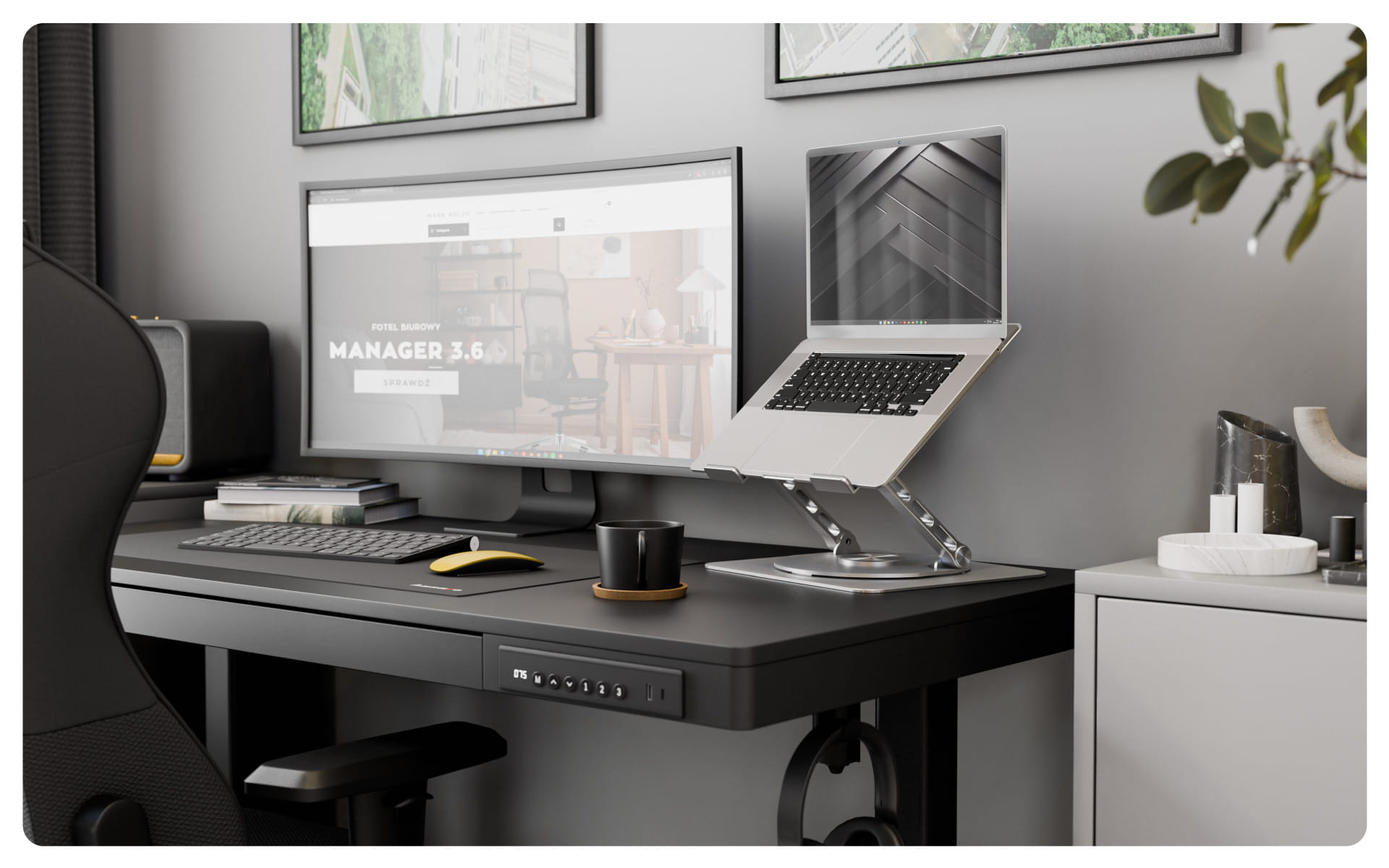 Otočný stojan na notebook Mark Adler Stand 3.2 