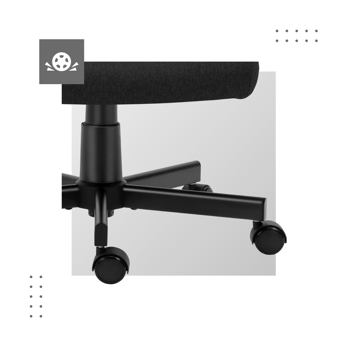 Kancelářská židle Mark Adler Boss 2.5 černá 