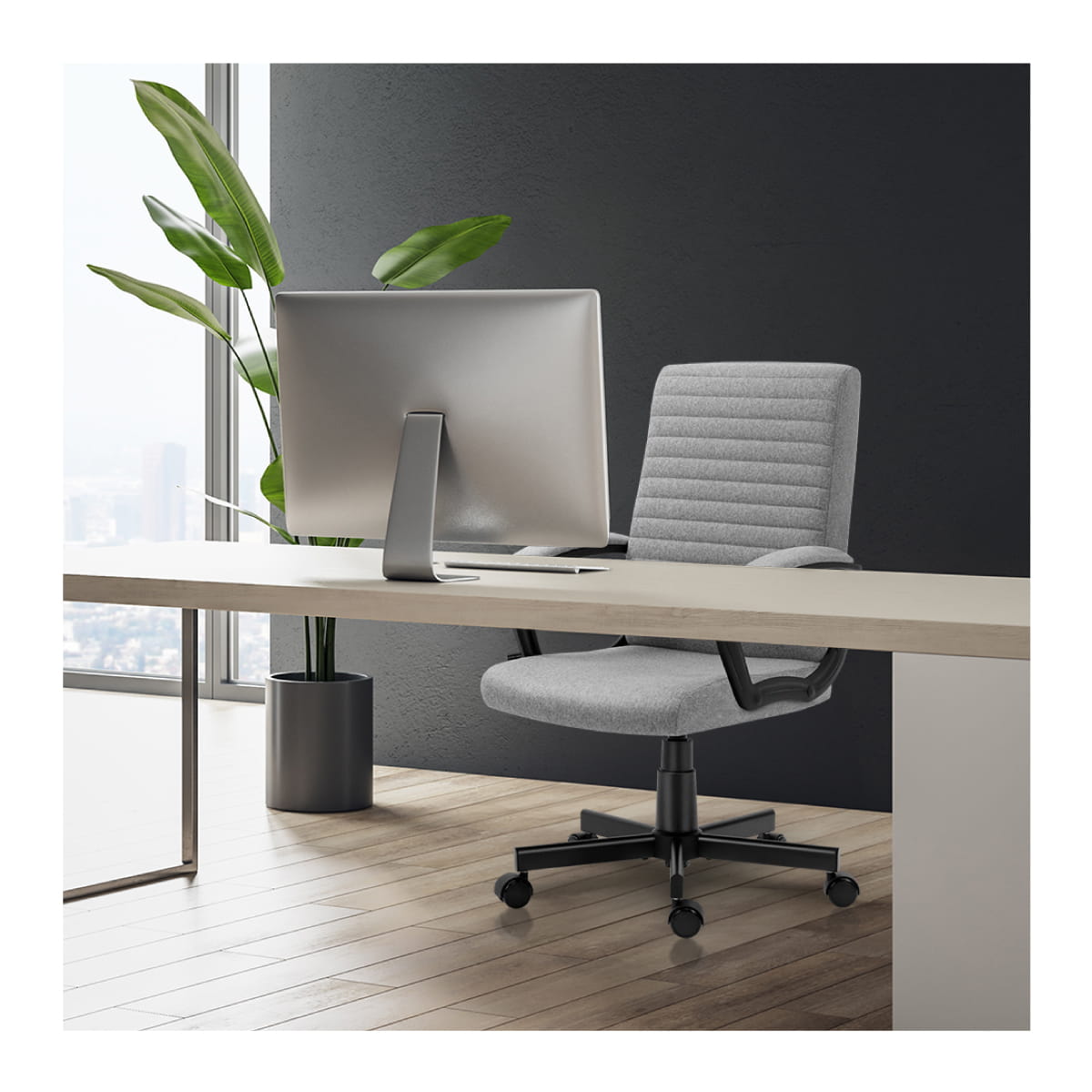 Kancelářská židle Mark Adler Boss 2.5 šedá 