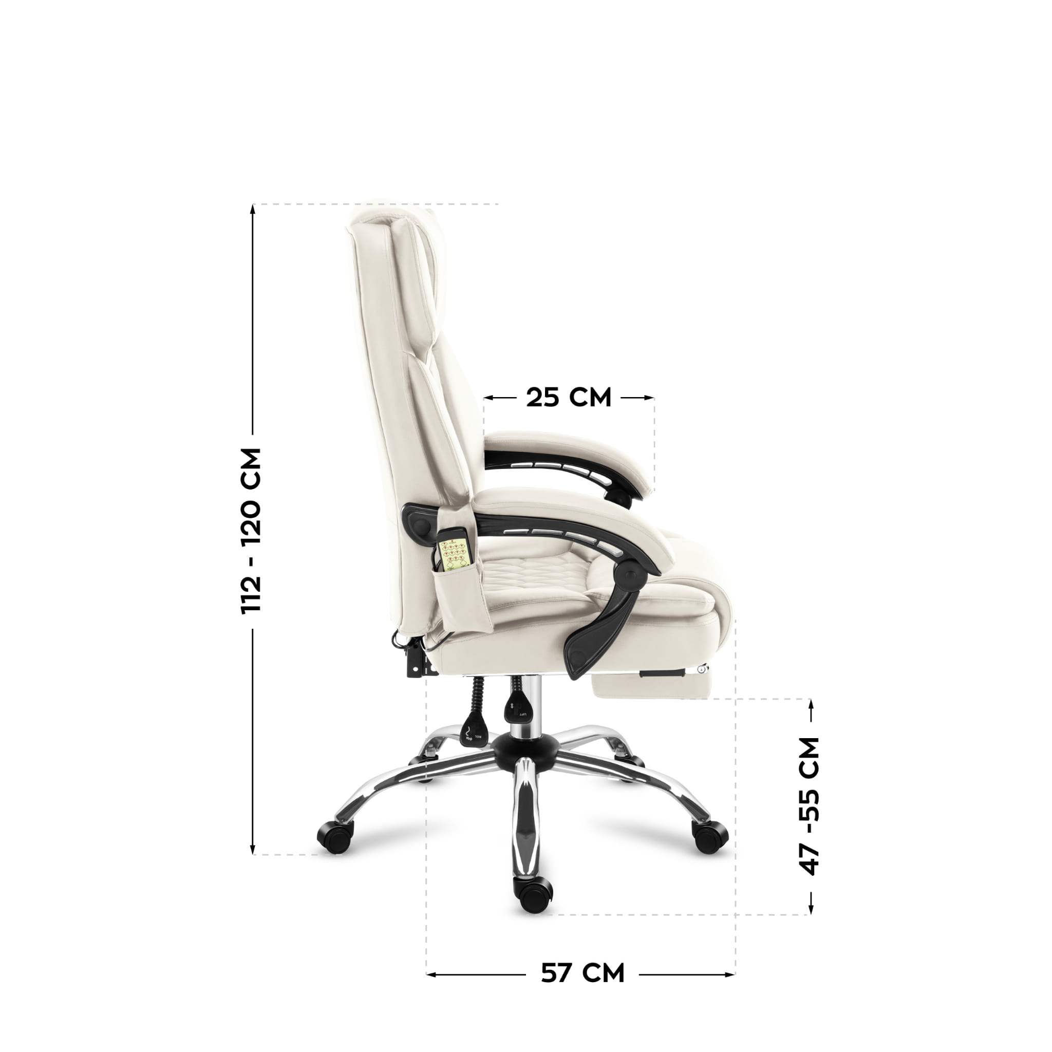 Kancelářská židle Mark Adler Boss 6.0 béžová 