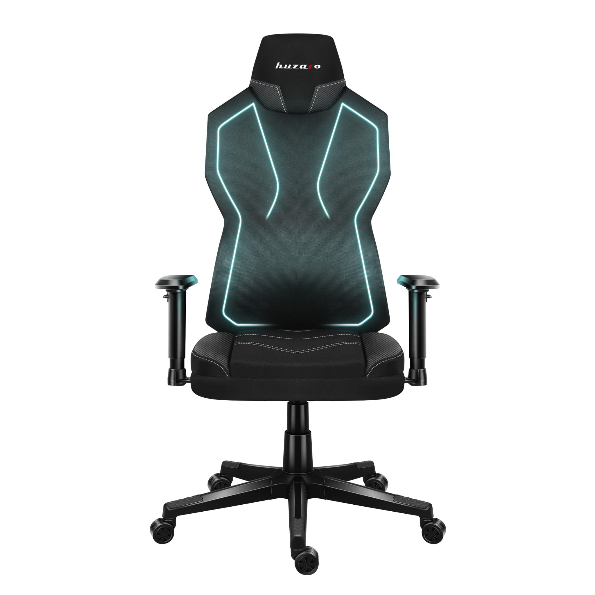 Herní židle Huzaro COMBAT 6.2 Black RGB 